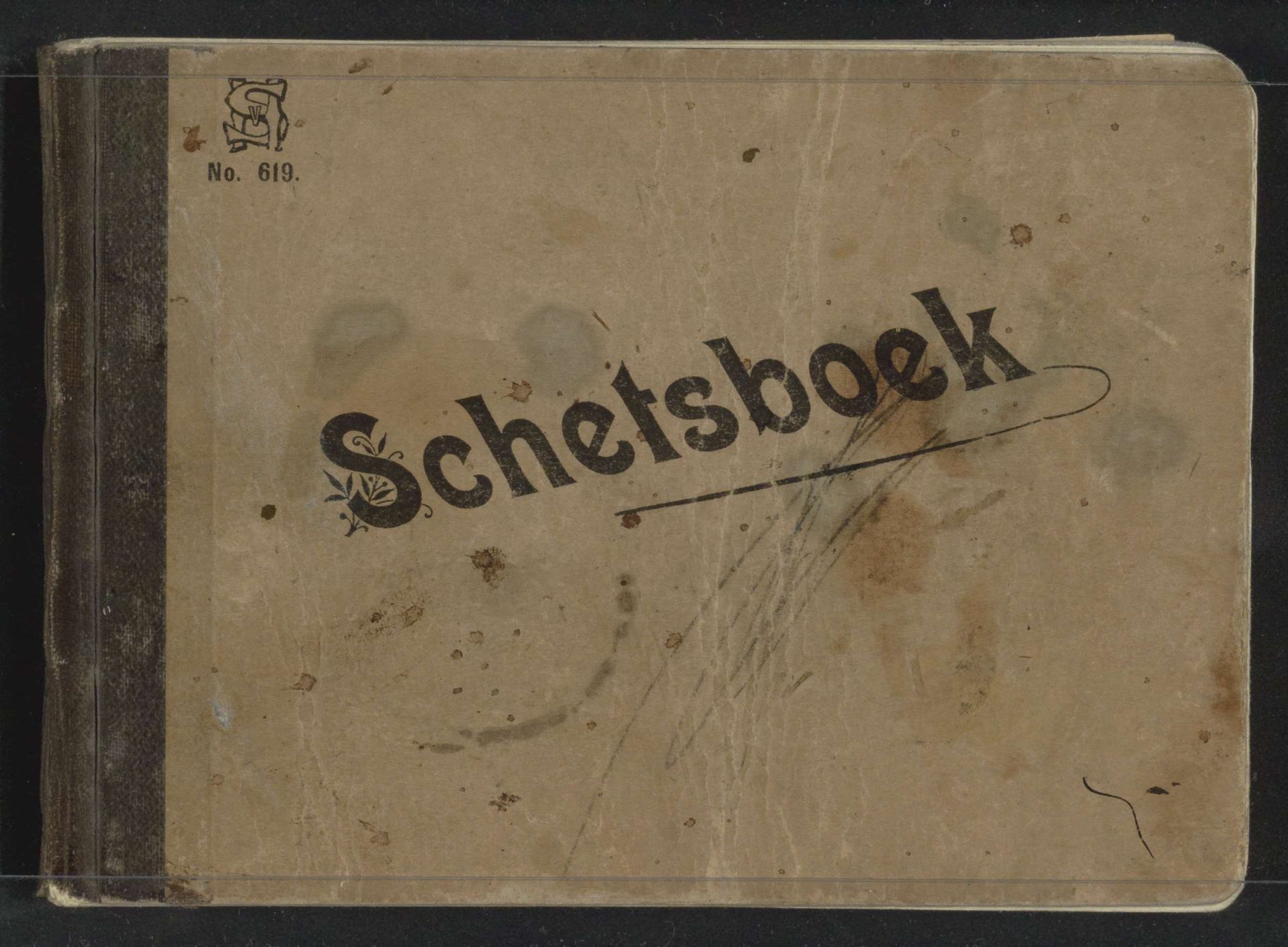 Schetsboek met 27 bladen by Johanna van de Kamer