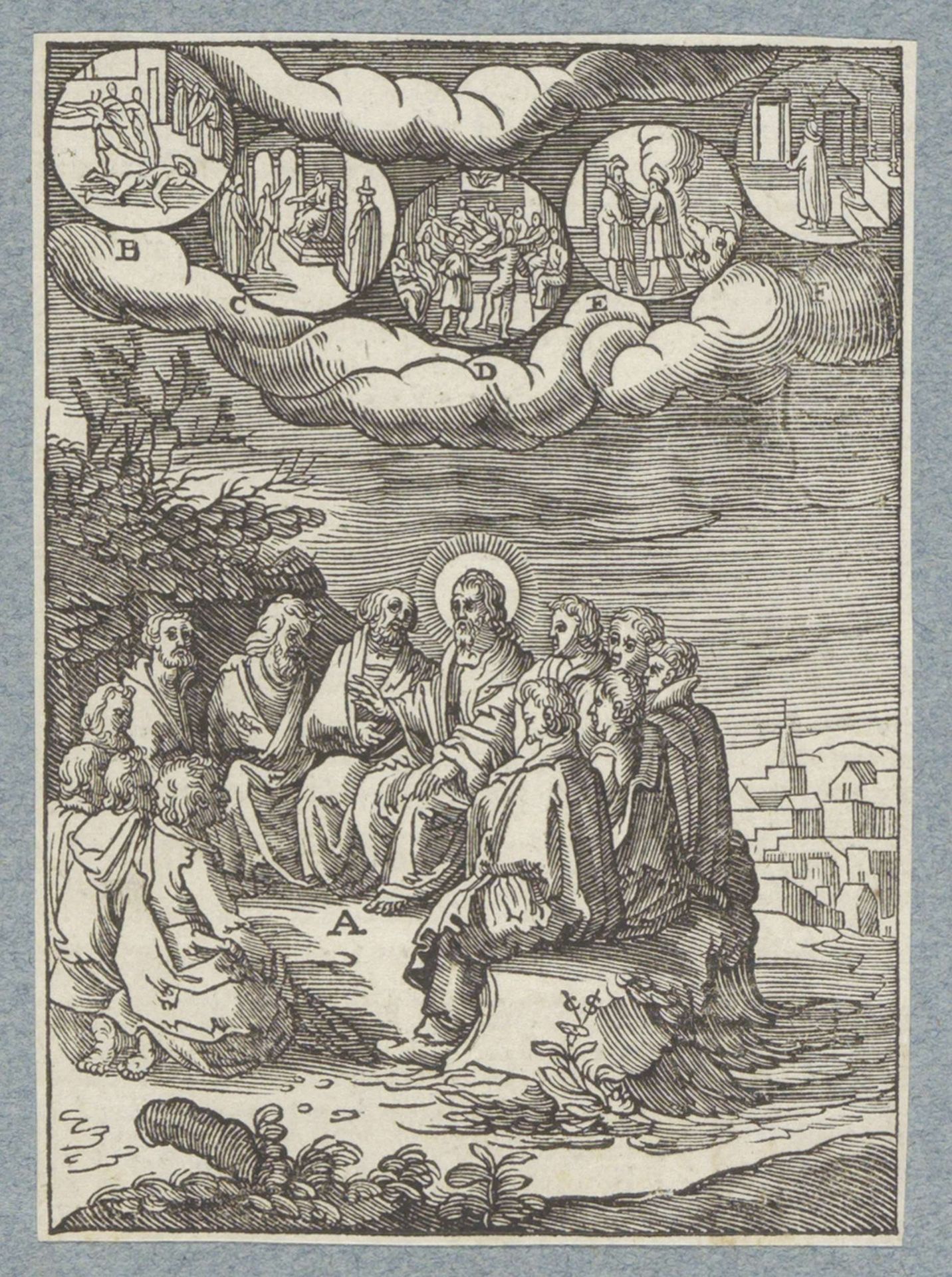 Bergrede by Christoffel van (II) Sichem