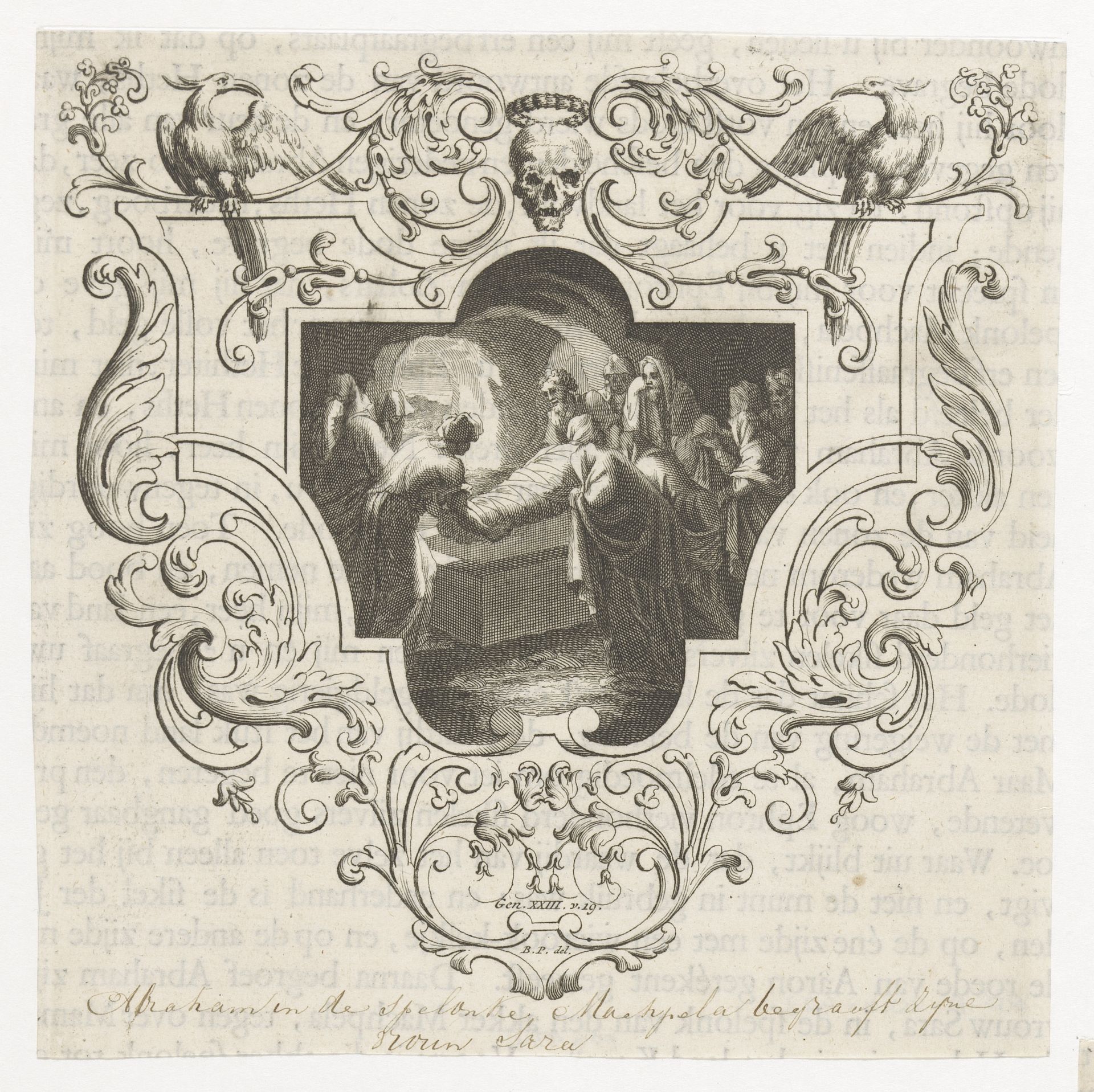 Begrafenis van Sara by Anonymous