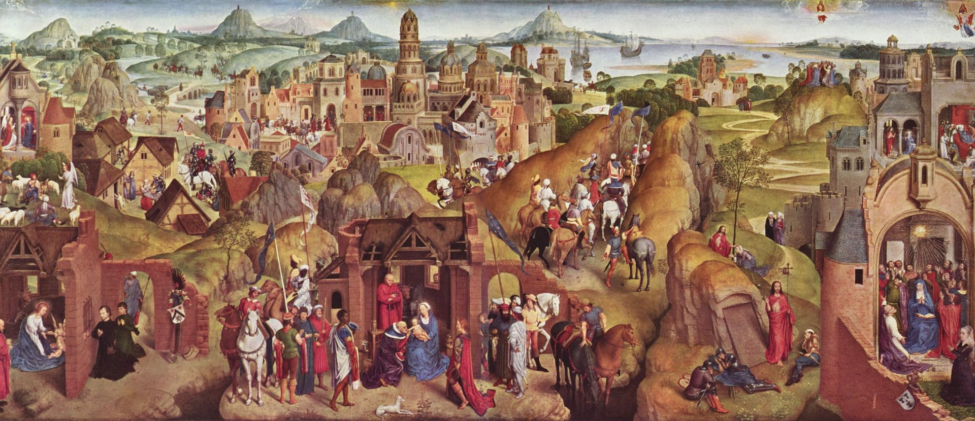 Scenes from the life of Mary by Hans Memling