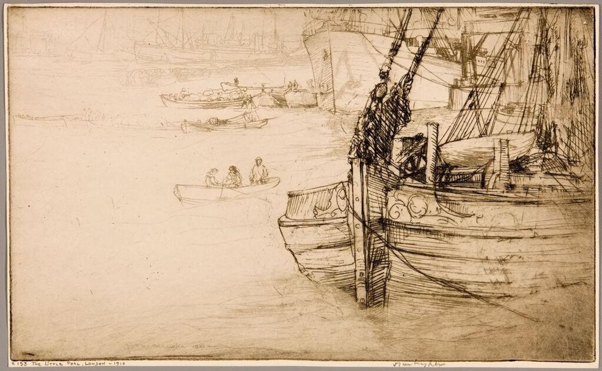 Little Pool, London by Donald Shaw MacLaughlan