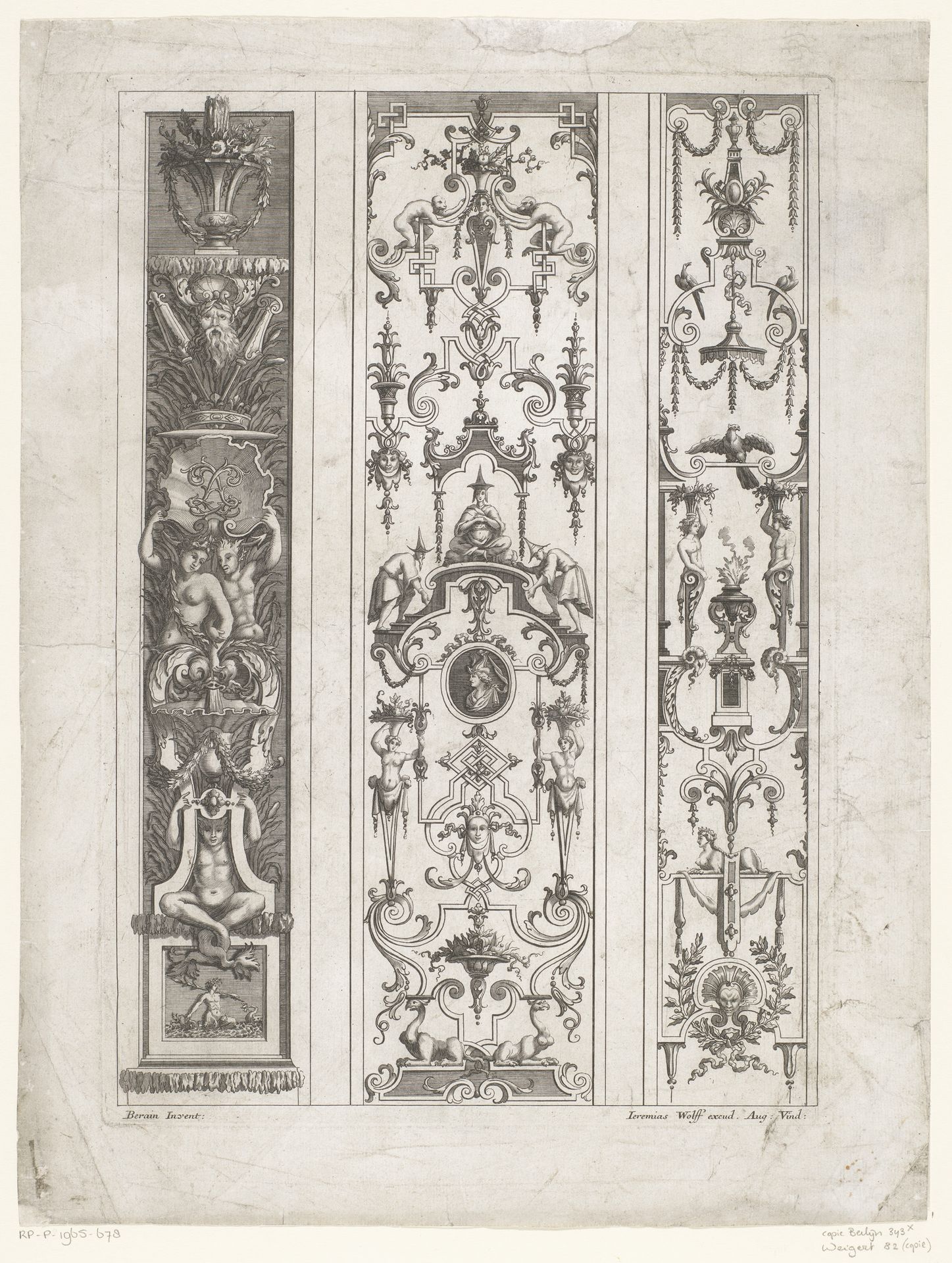 Composities met Chinese figuren by Anonymous