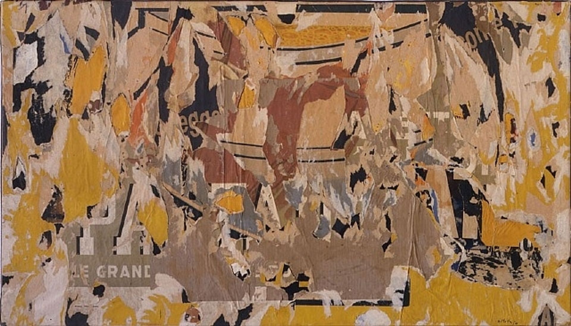 Untitled by Mimmo Rotella