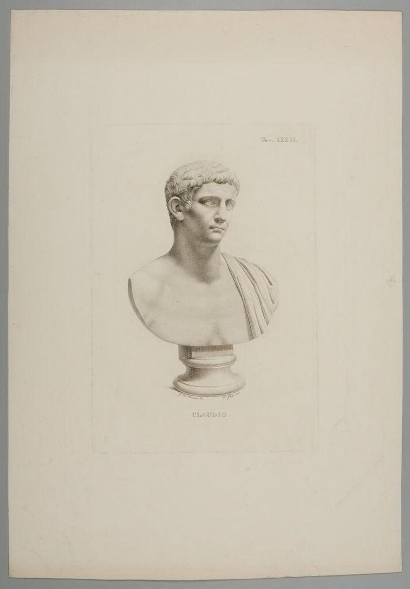 Bust of Claudius by Pietro Ghigi