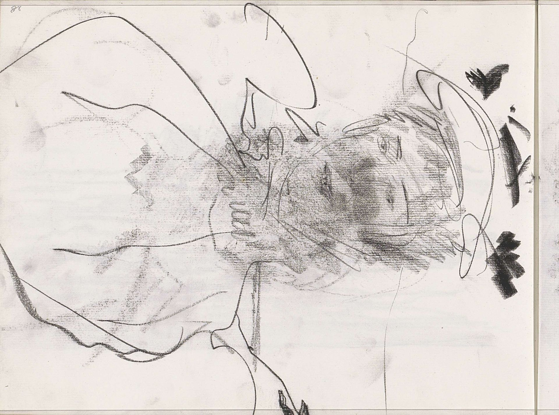 Vrouw met hoed by Isaac Israels