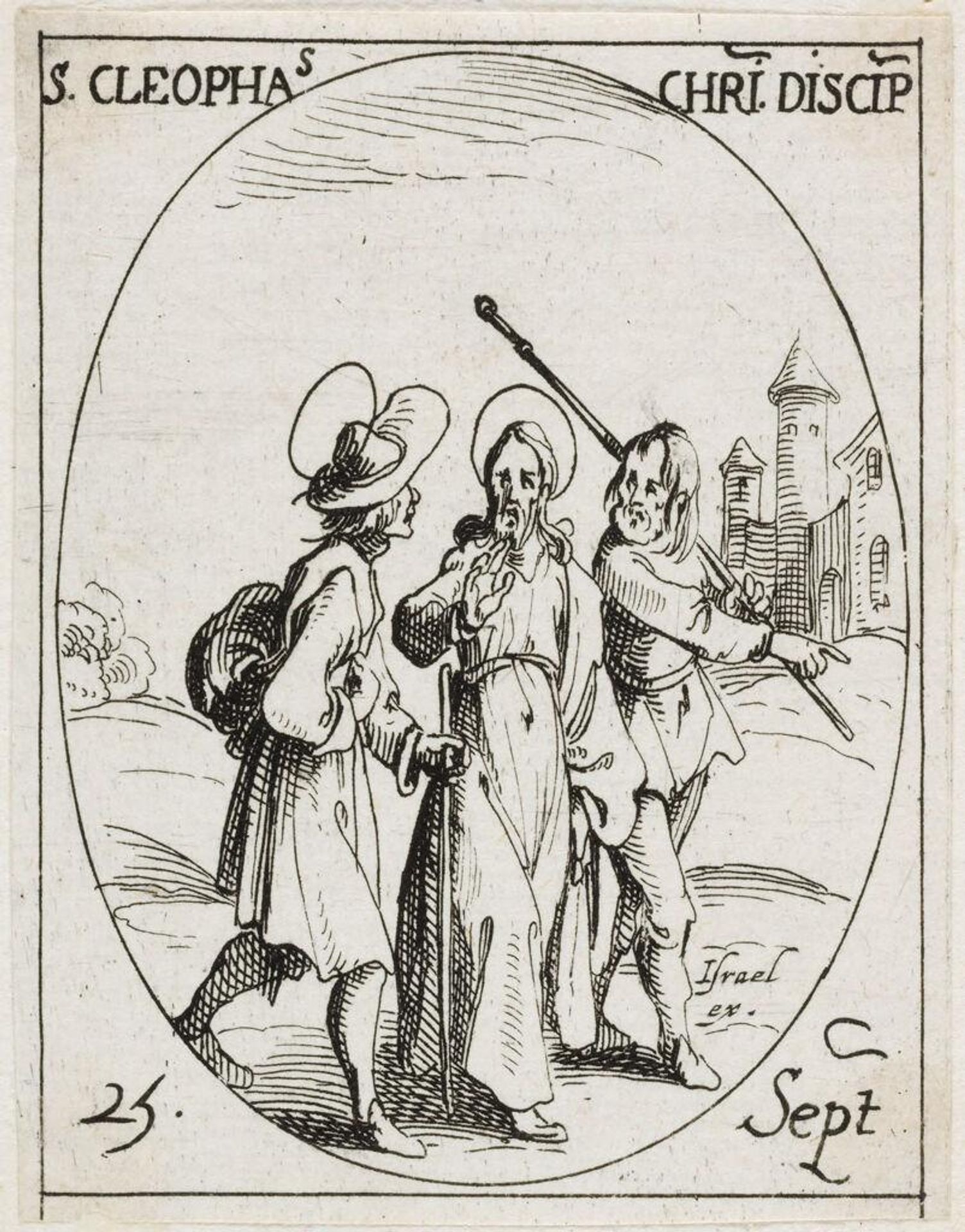 Saint Cleophas by Jacques Callot