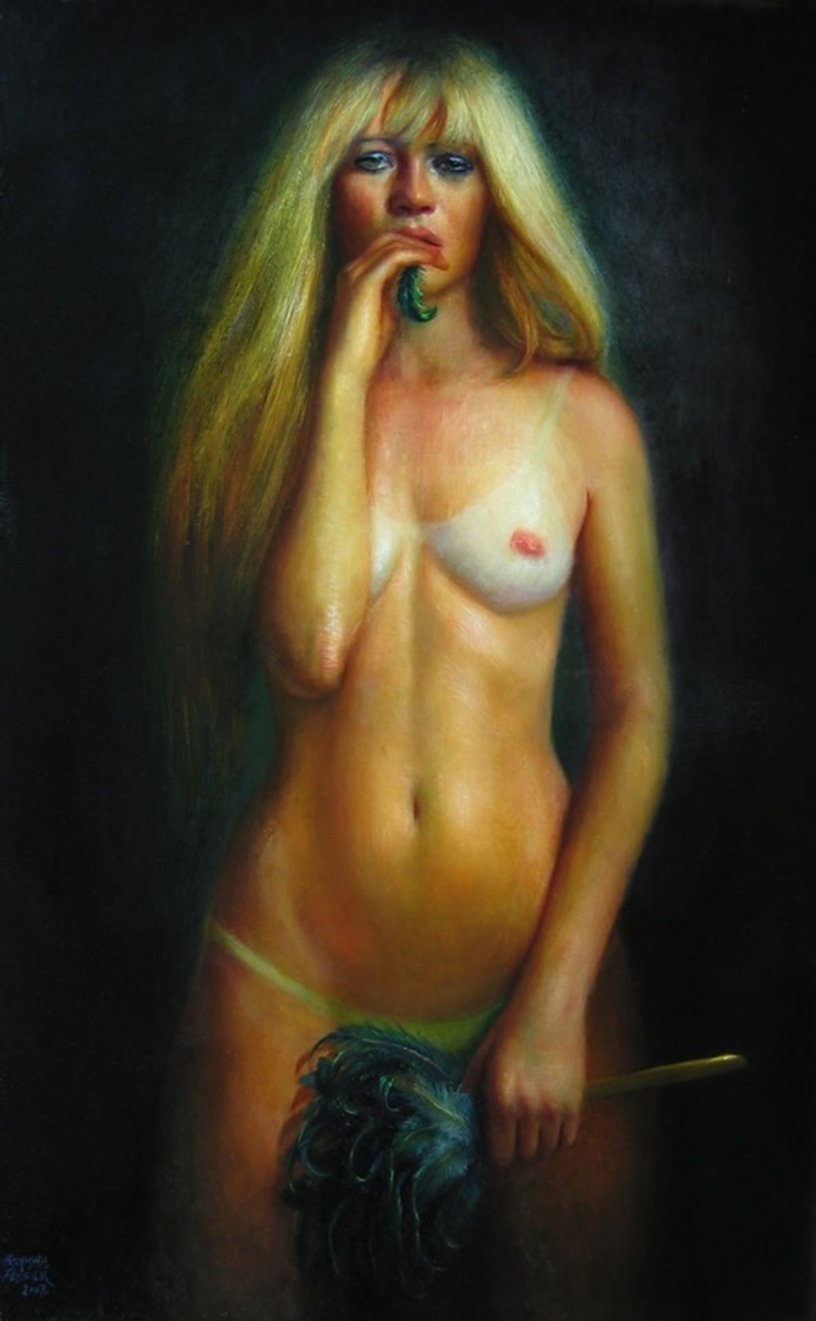 Feather Duster by Rose Freymuth-Frazier