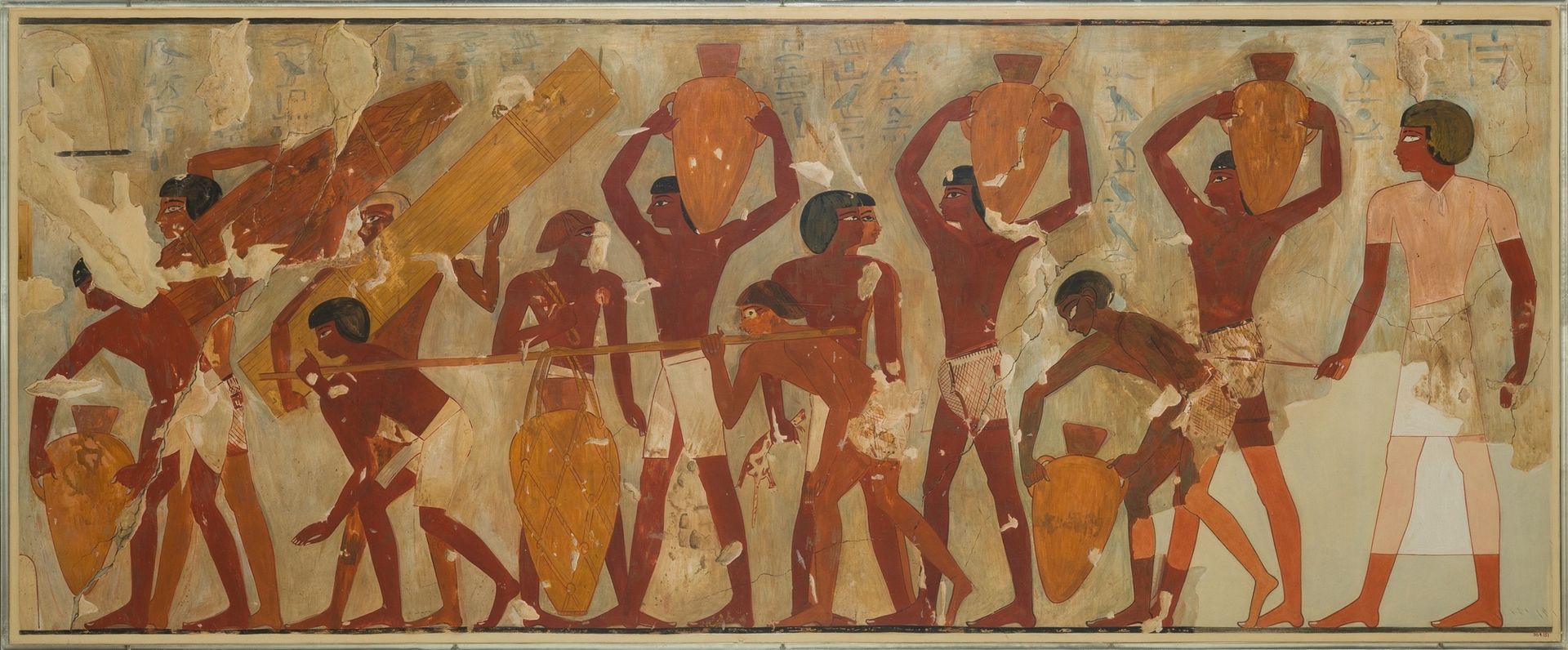 Wine and Papyrus for the Treasuries of Amun, Tomb of Rekhmire by Charles K. Wilkinson