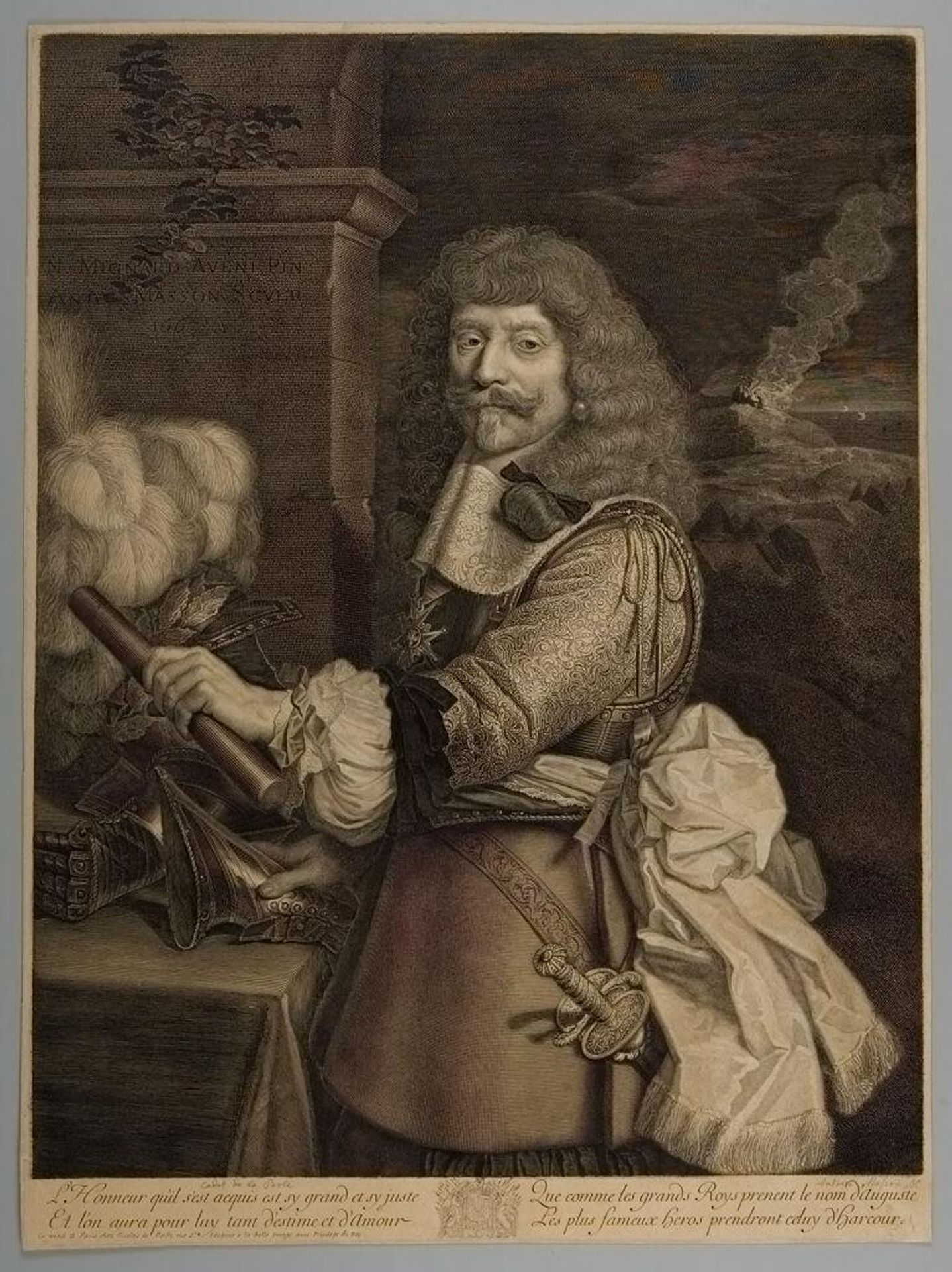 Henri de Lorraine, Comte d'Harcourt by Antoine Masson