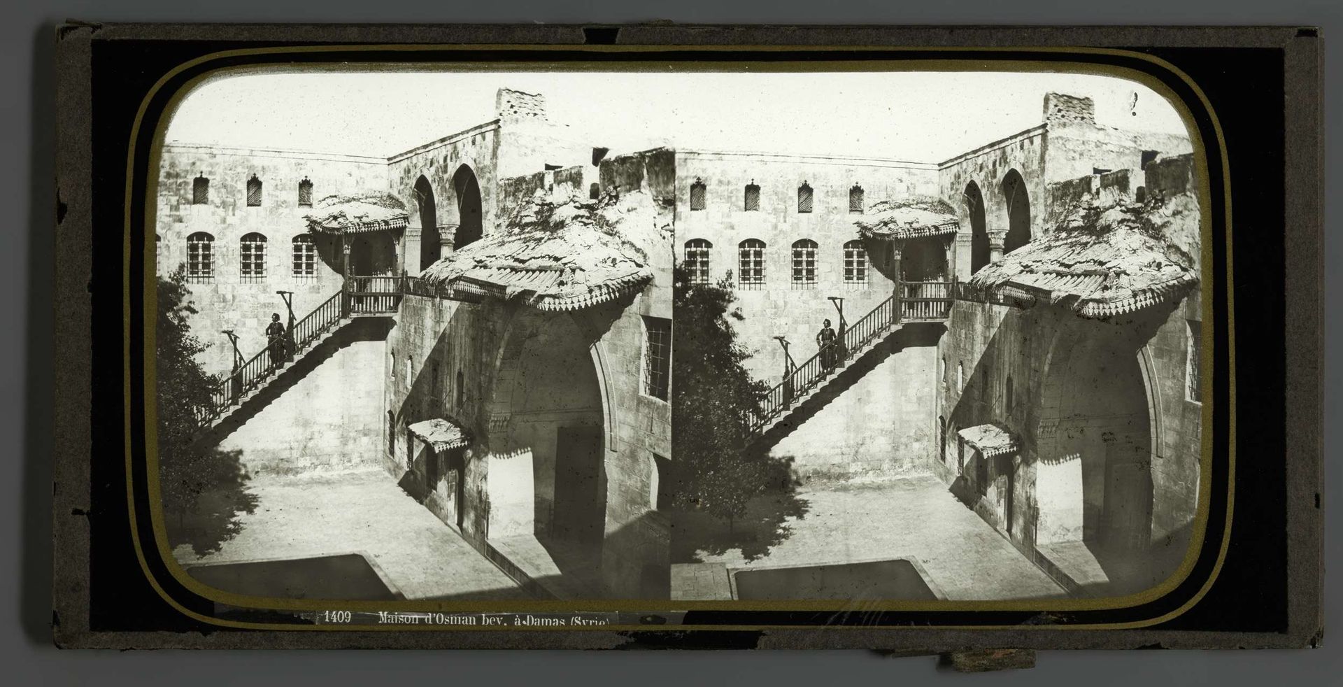 Huis van Osman in Damascus by Ferrier Père-Fils et Soulier