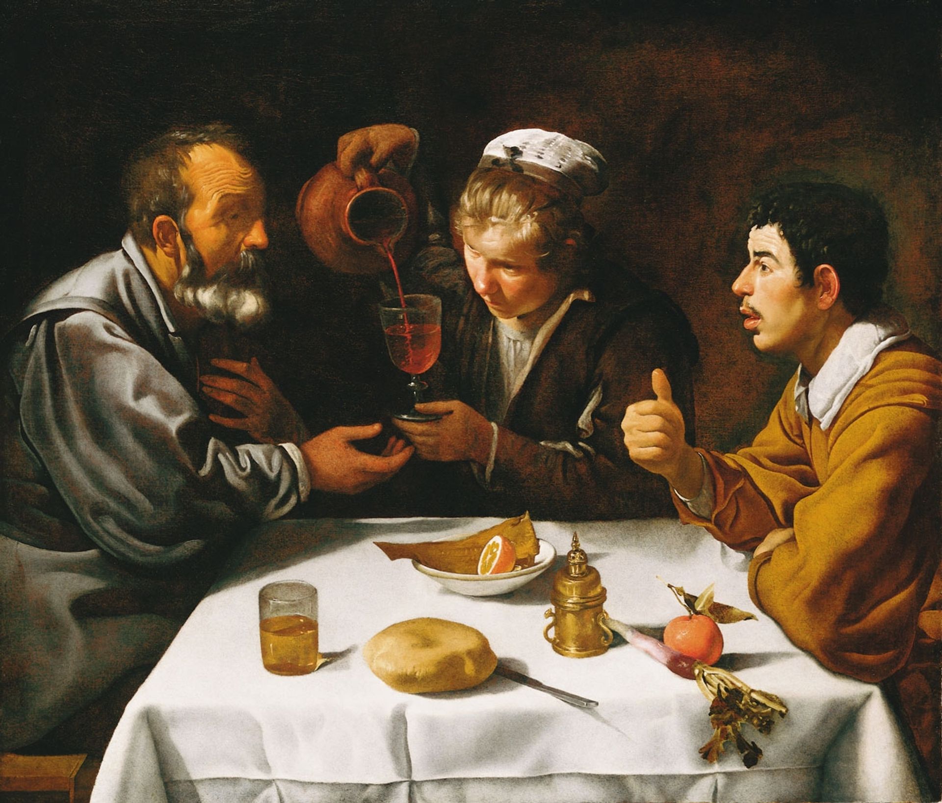 The Lunch by Diego Velázquez