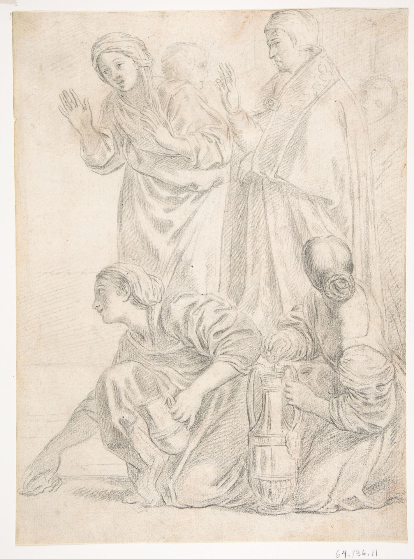 Portion of the Martyrdom of Saint Cecilia by Domenichino (Domenico Zampieri)