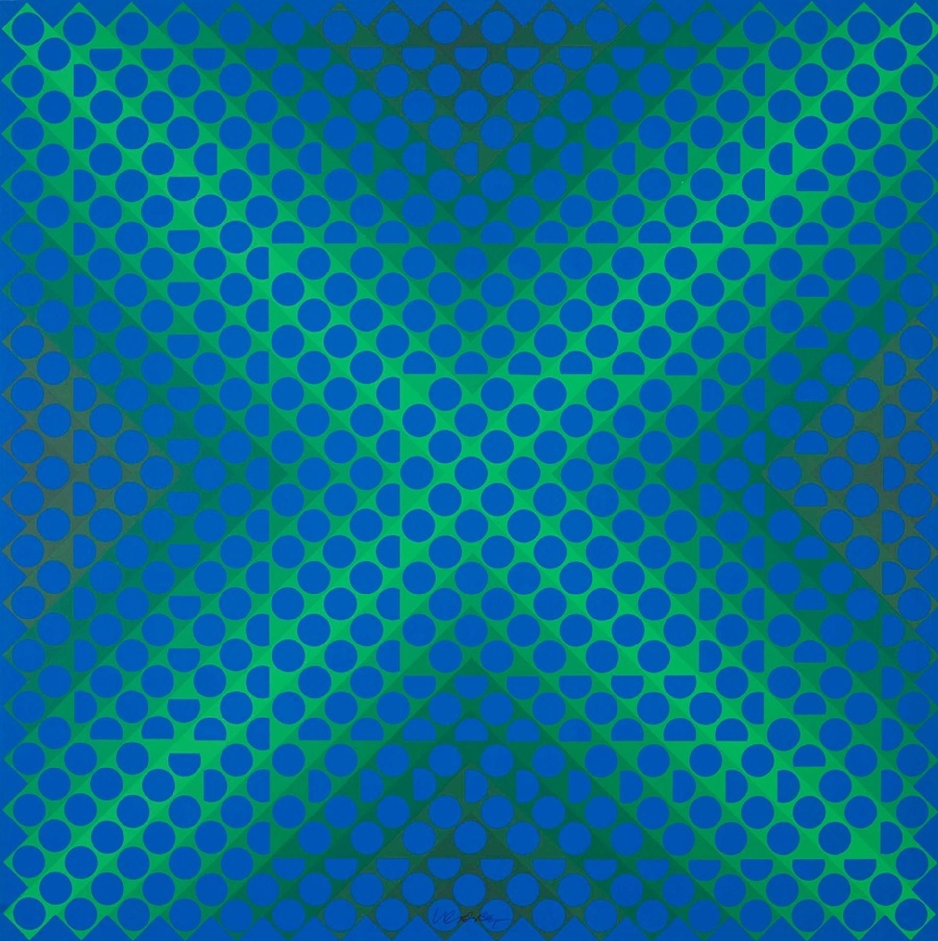 CTA 102 #8 by Victor Vasarely