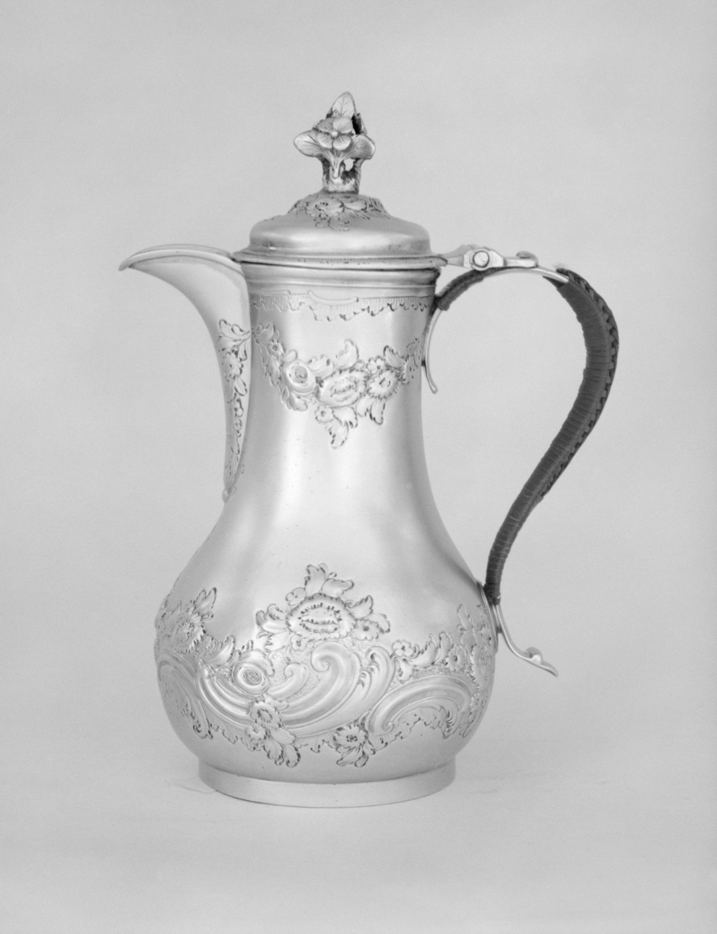 Hot water jug by Paul de Lamerie