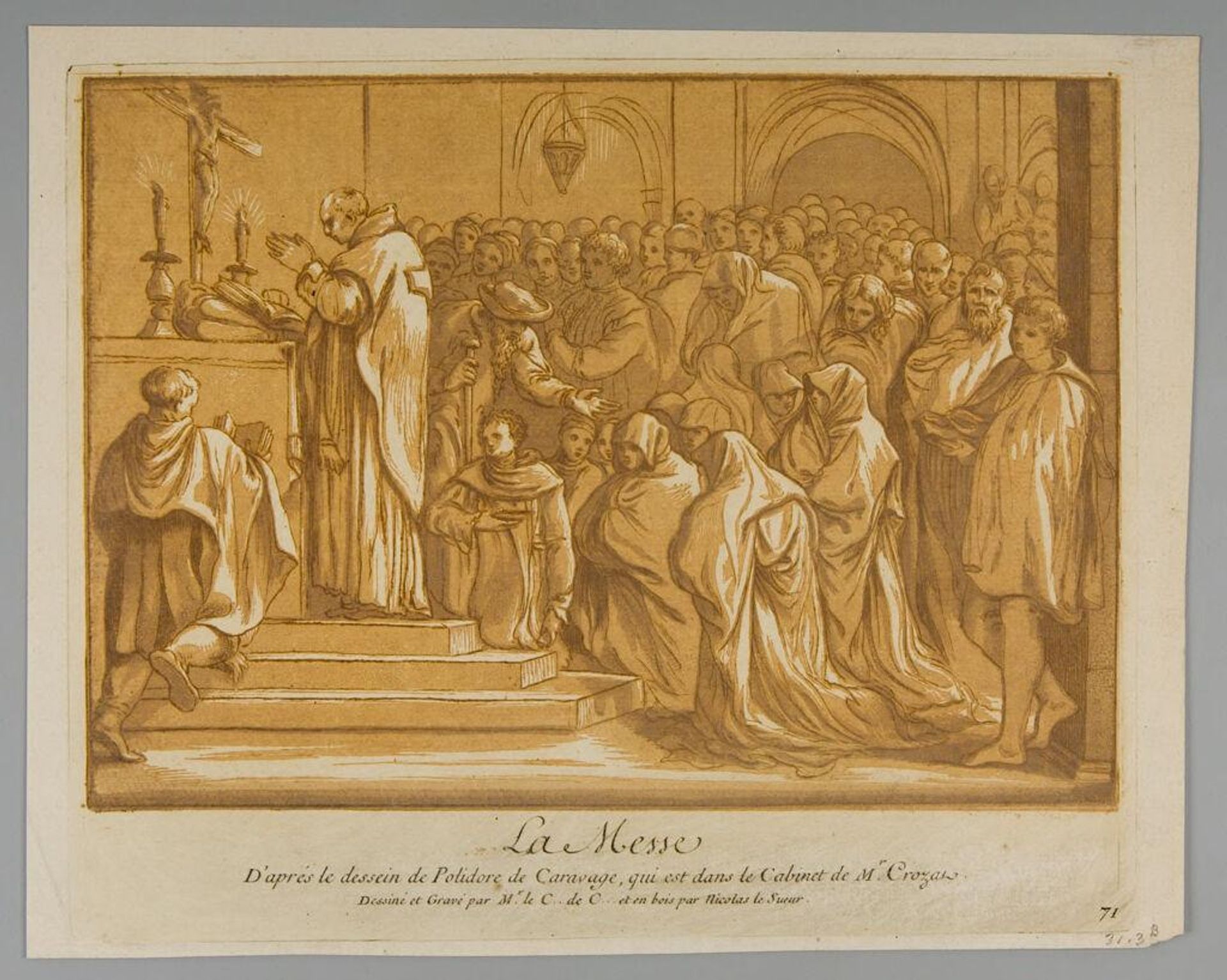 The Mass by A. Claude Philippe de ThubiÃ¨res comte de Caylus