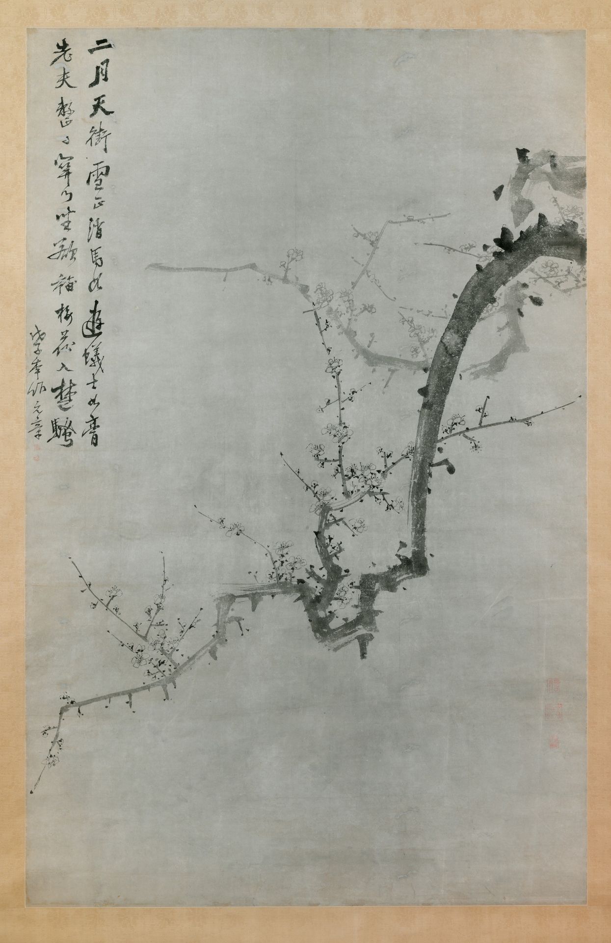 Plum Branch by Yi Yu-won