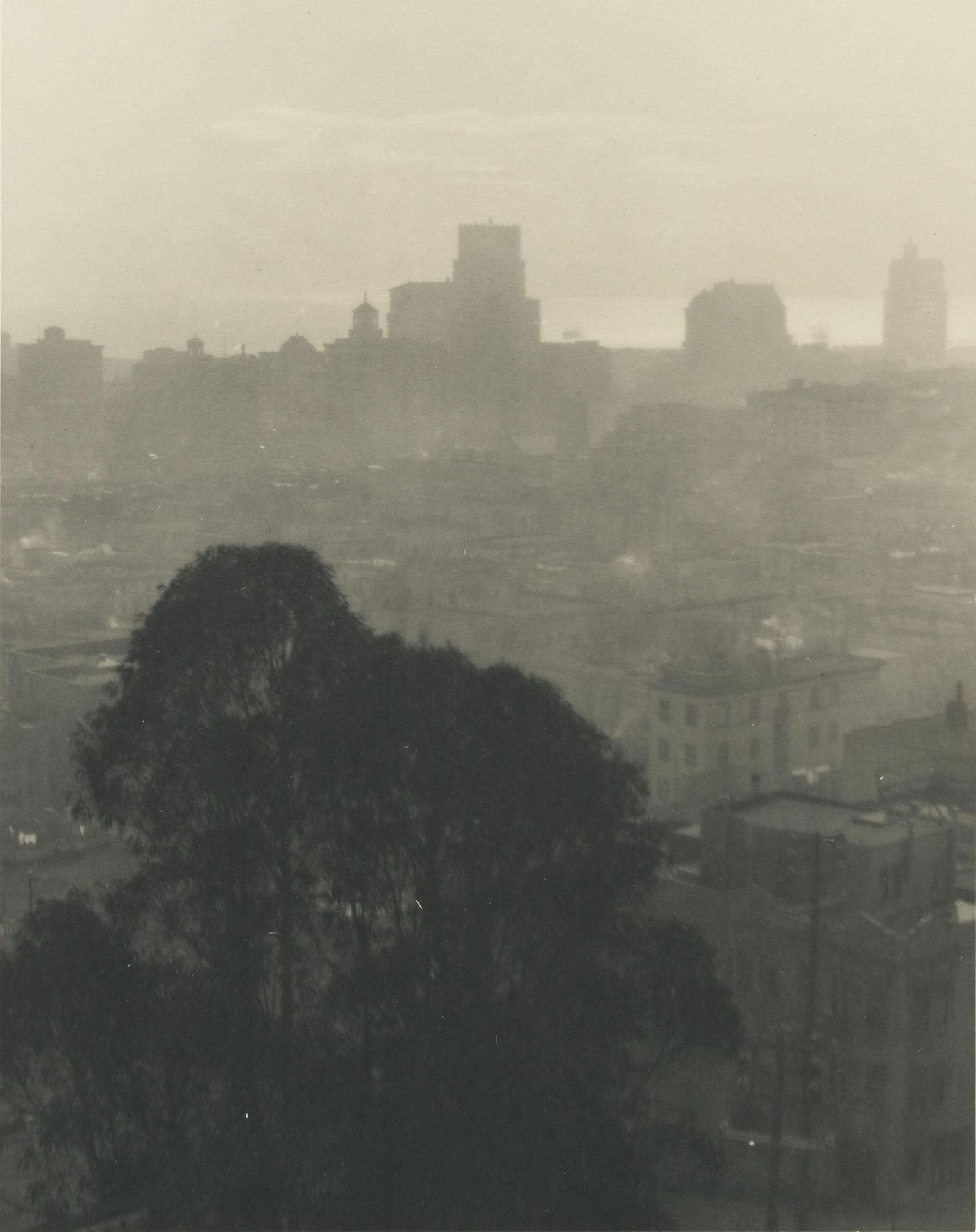 San Francisco Skyline from Telegraph Hill by William Edward Dassonville