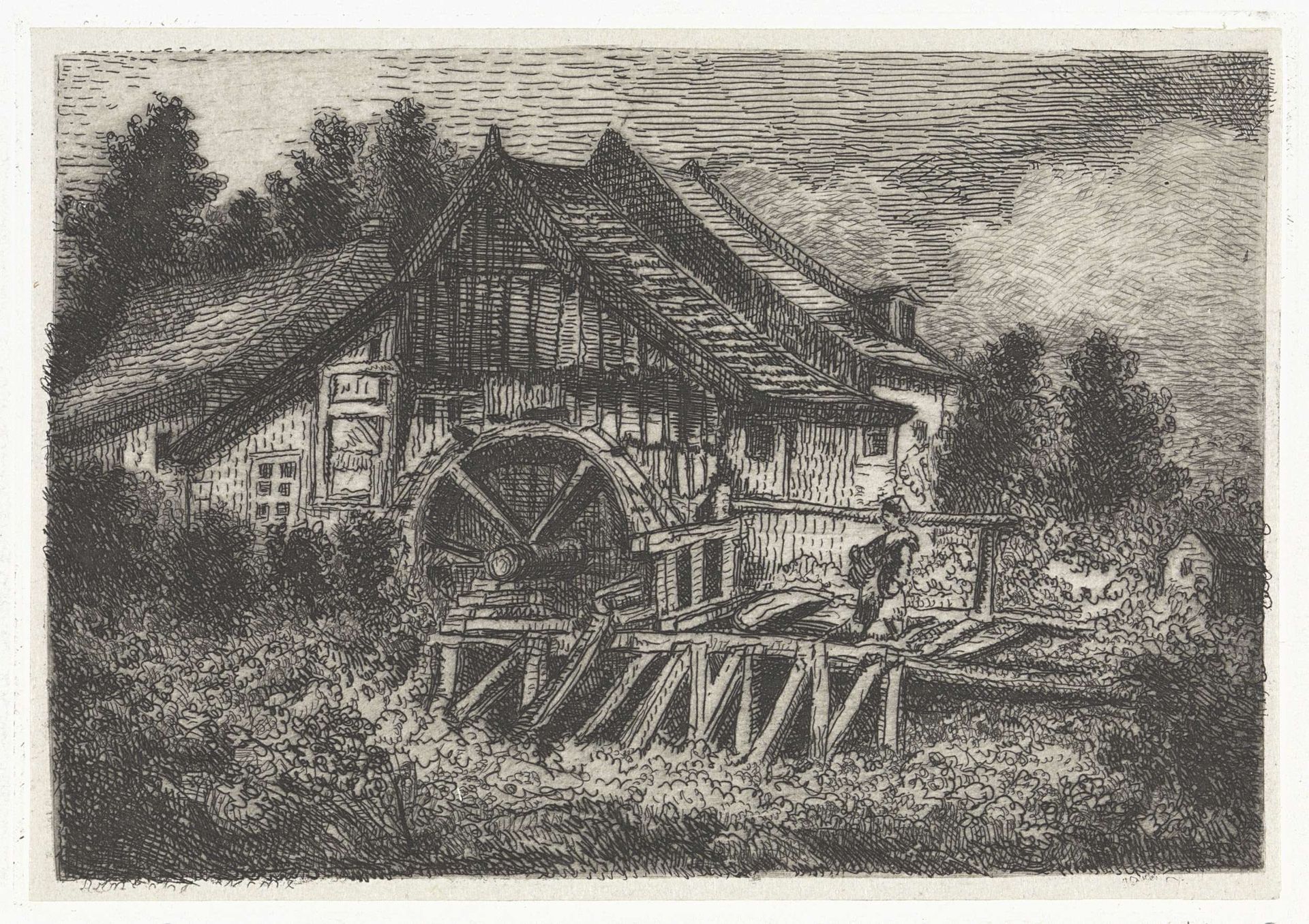 Watermolen by Arnoud Schaepkens