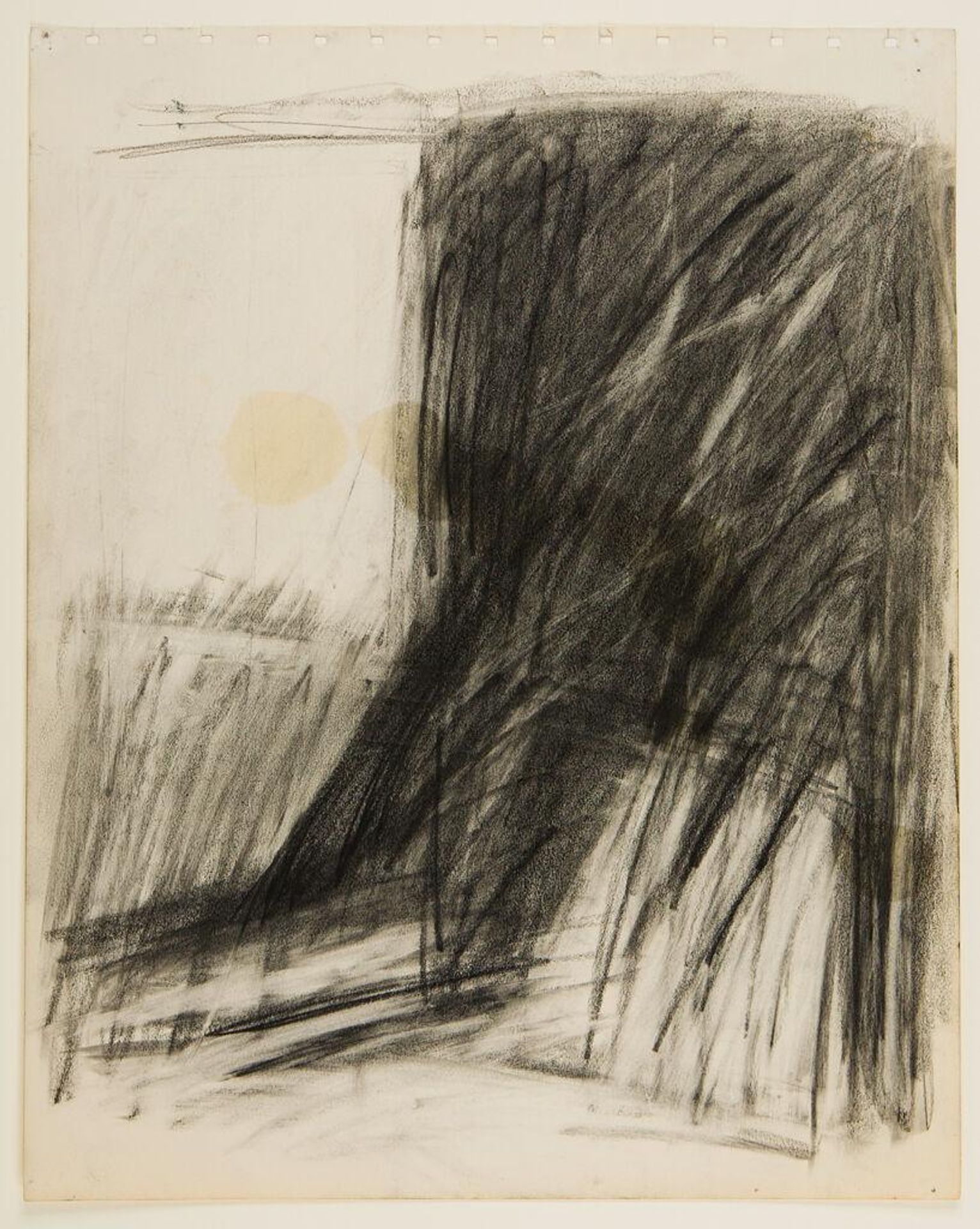 Untitled (Study for "East Barrier") by Jack Tworkov