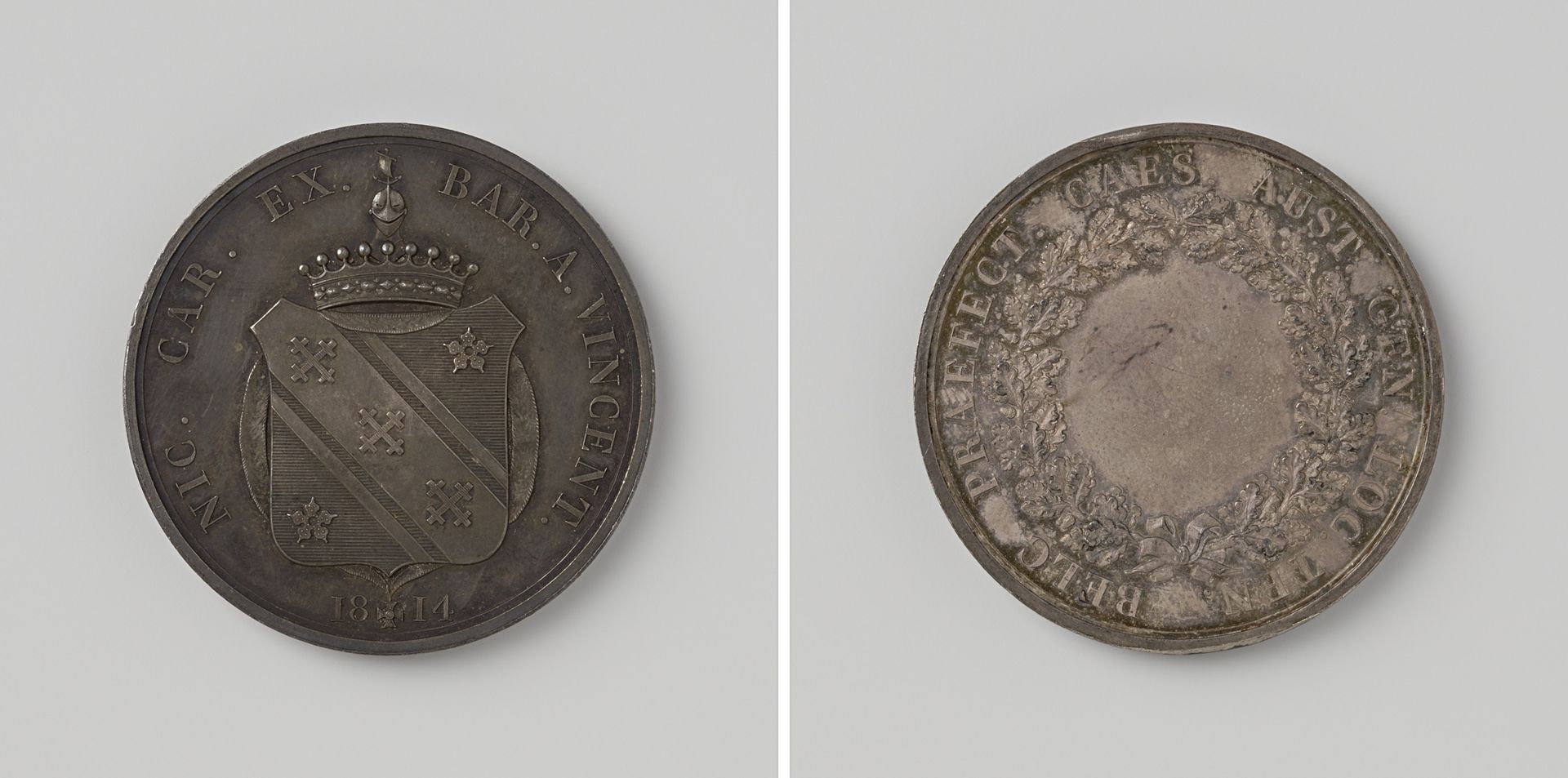 Nicolaas Karel baron von Vincent, aangesteld als gouverneur der voormalige Oostenrijkse Nederlanden door keizer Frans I van Oostenrijk by Anonymous