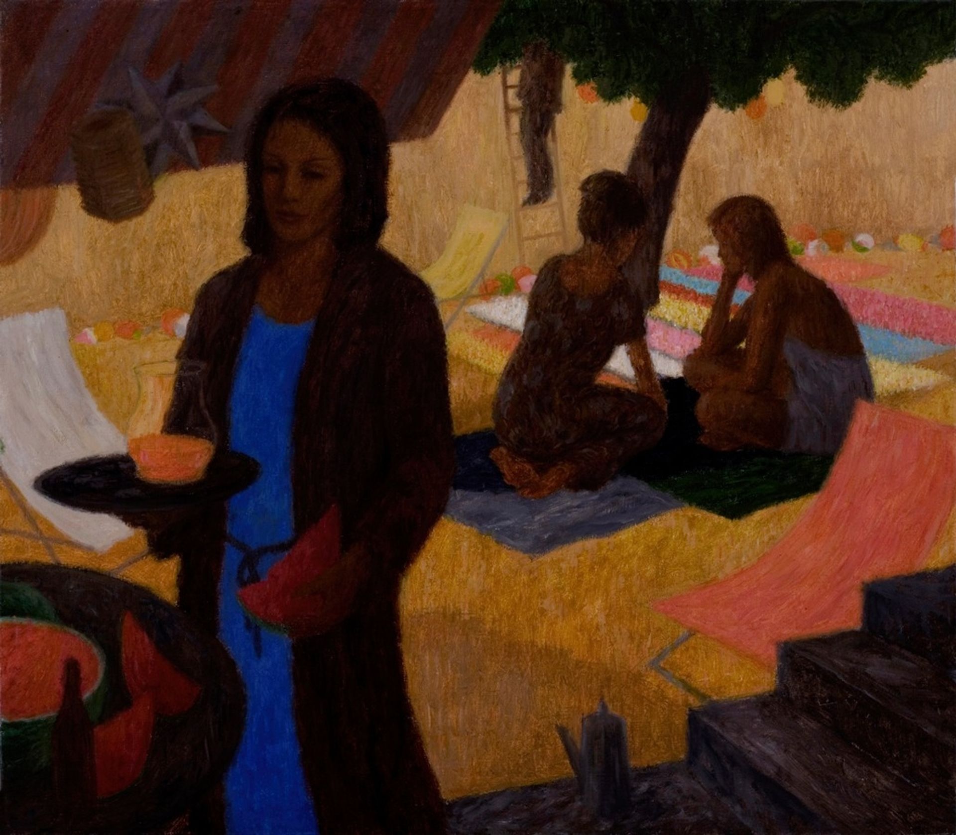 Preparations for a Garden Party by Iwo Zaniewski