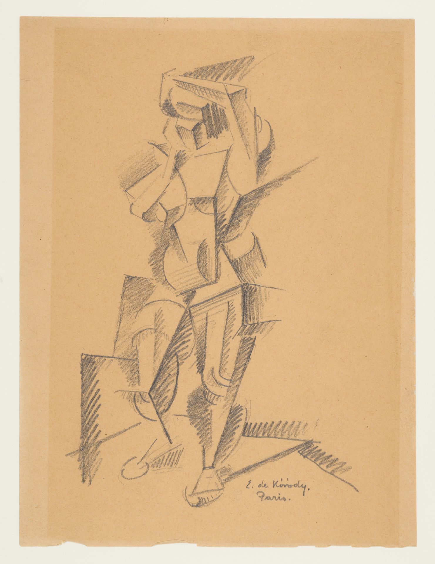 Standing Figure by Elemér de Kóródy