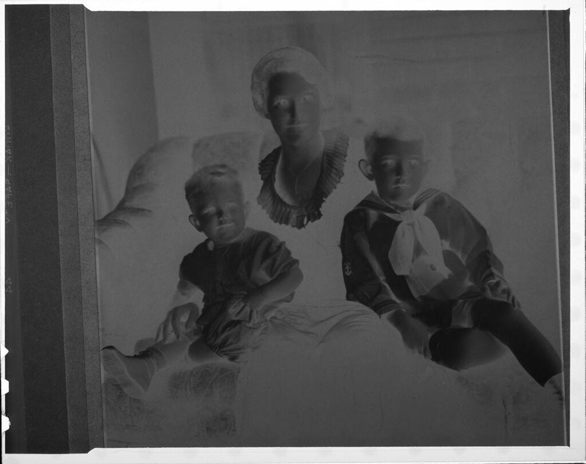 Untitled (mother with two children) by John Howell