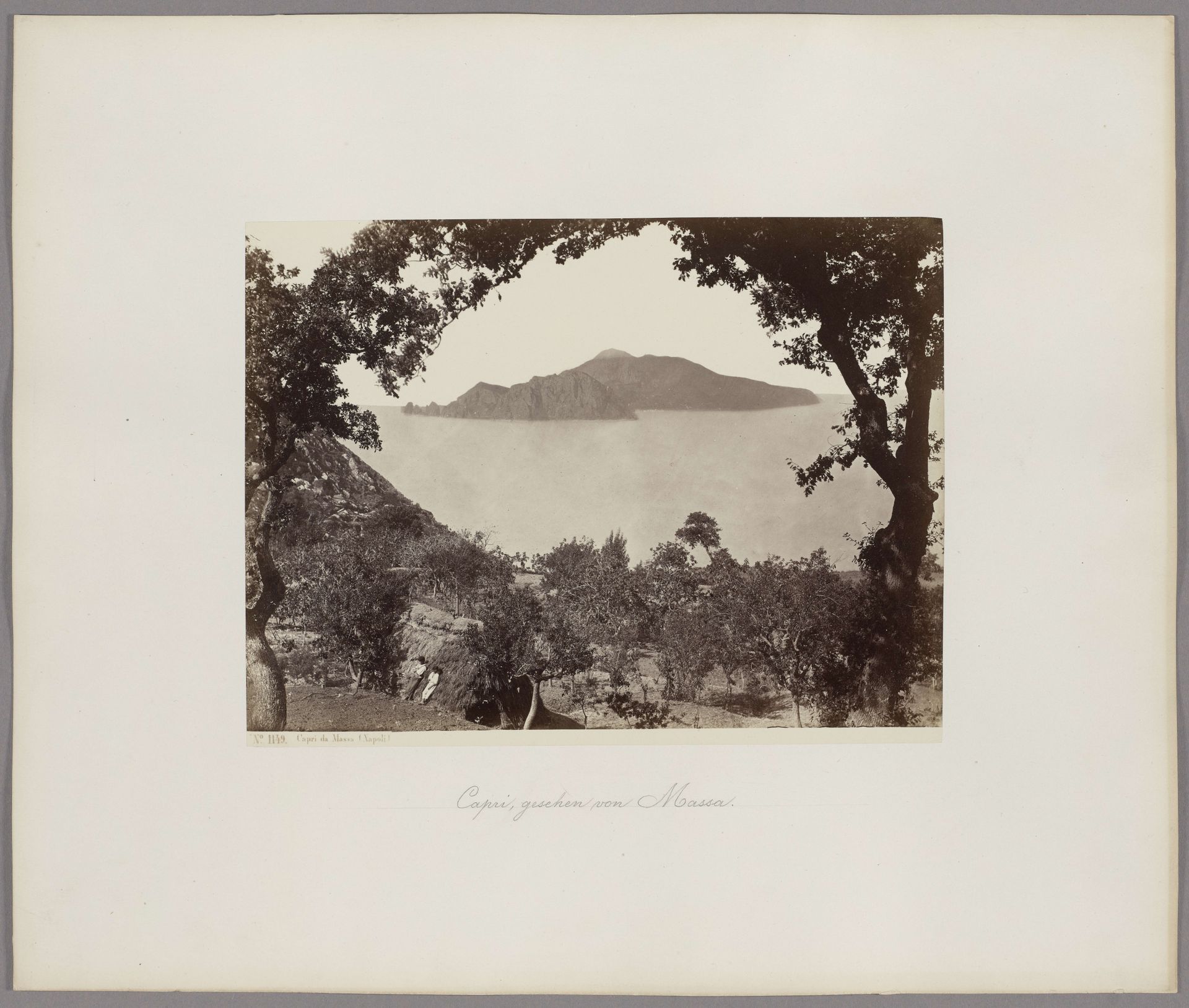Naples_ View of Capri from Massa Lubrense by Giorgio Sommer