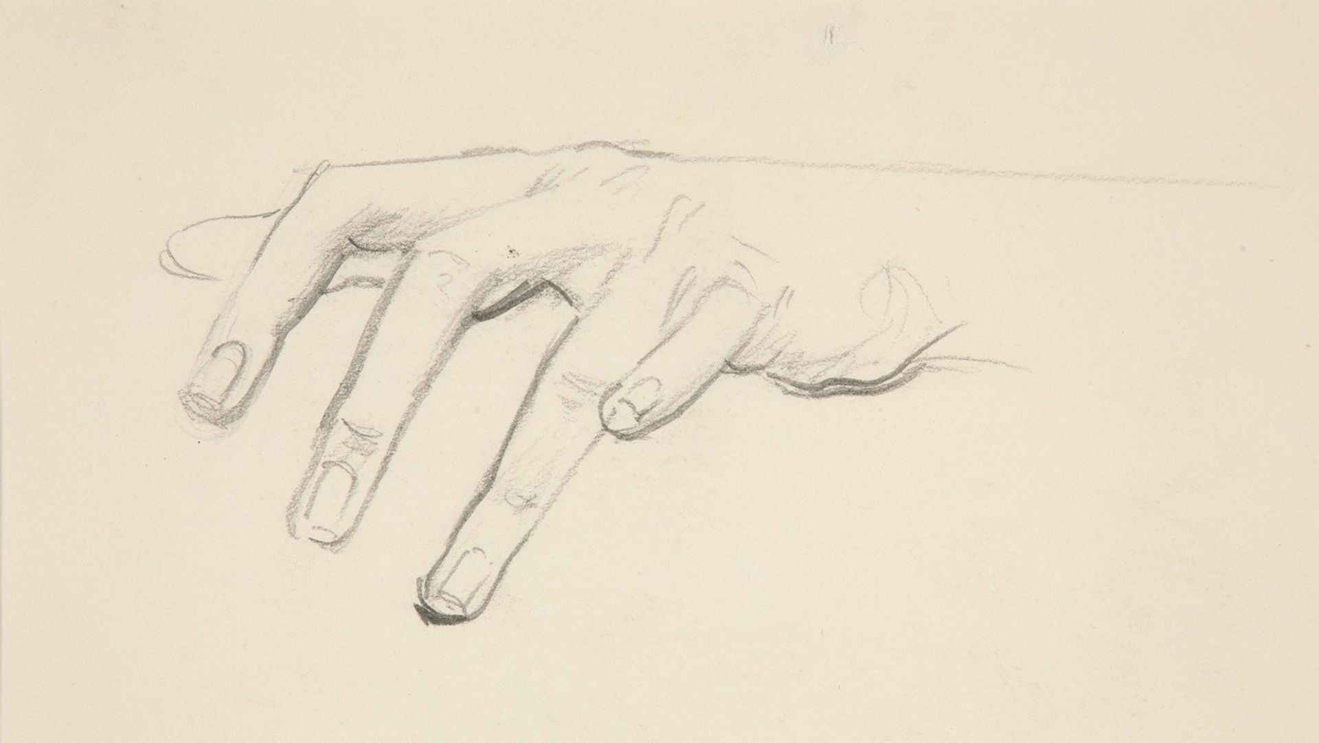 Study of a Hand by John Singer Sargent