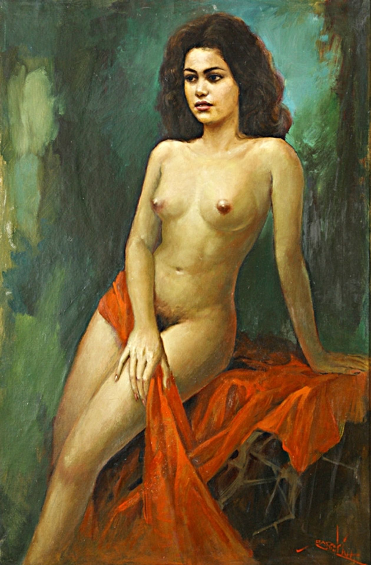 Nude by Basuki Abdullah
