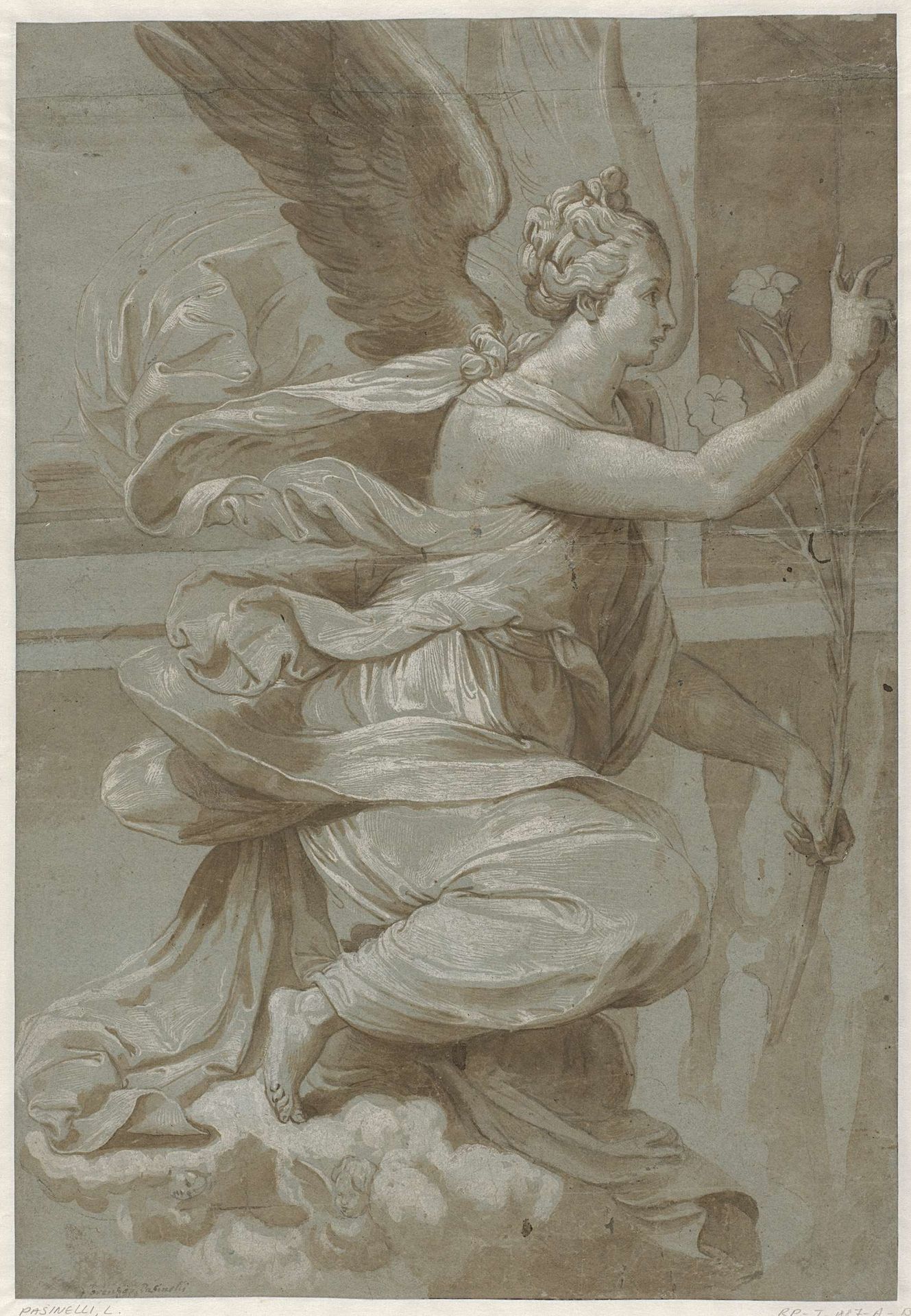 Verkondiging aan Maria by Lorenzo Pasinelli