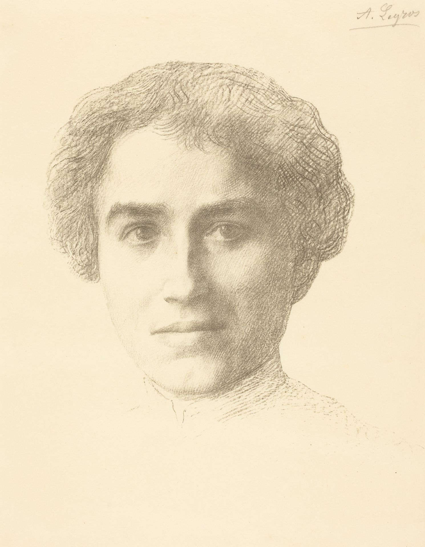 Mlle. Simpson by Alphonse Legros