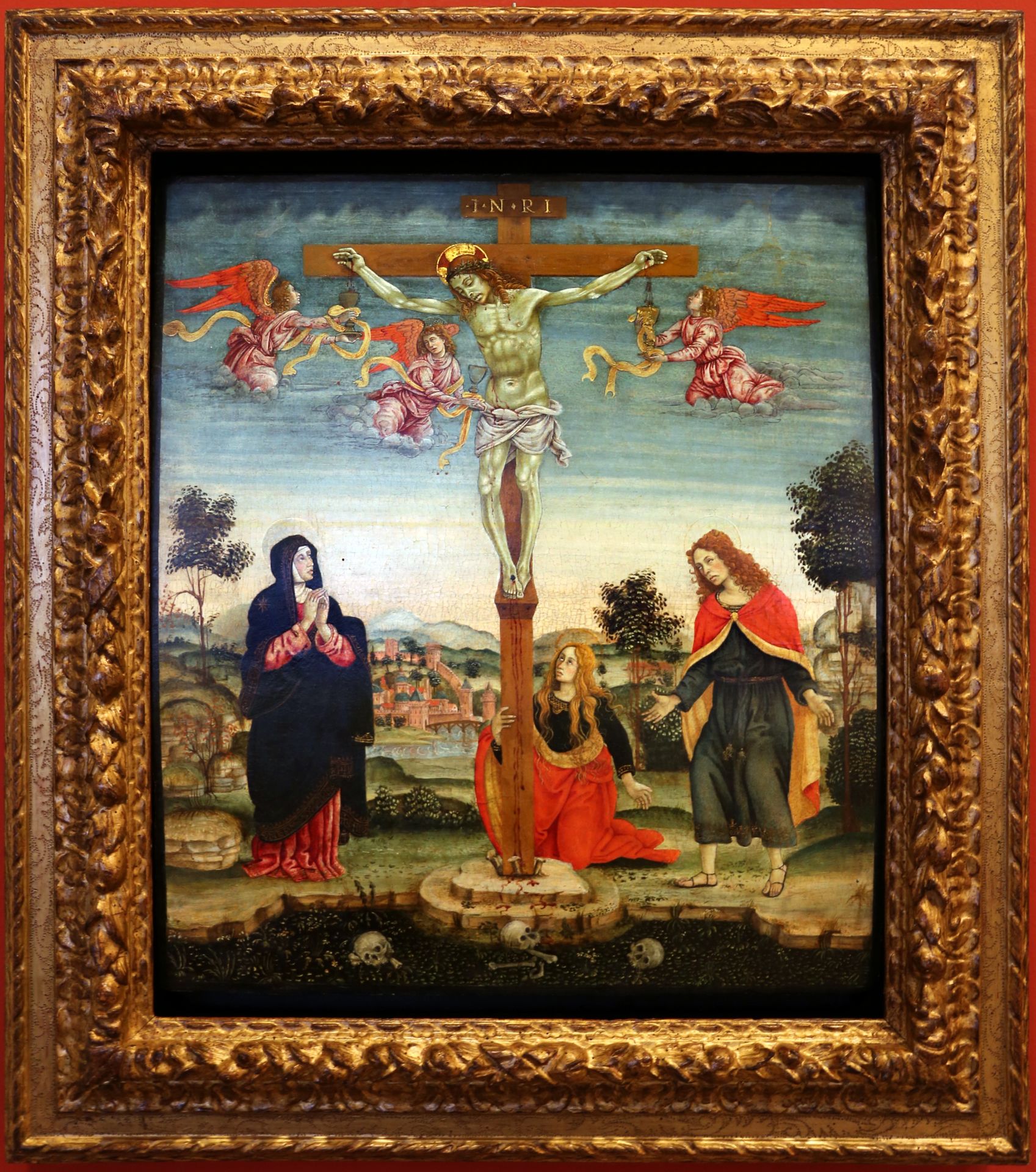 The Crucifixion by Francesco Botticini