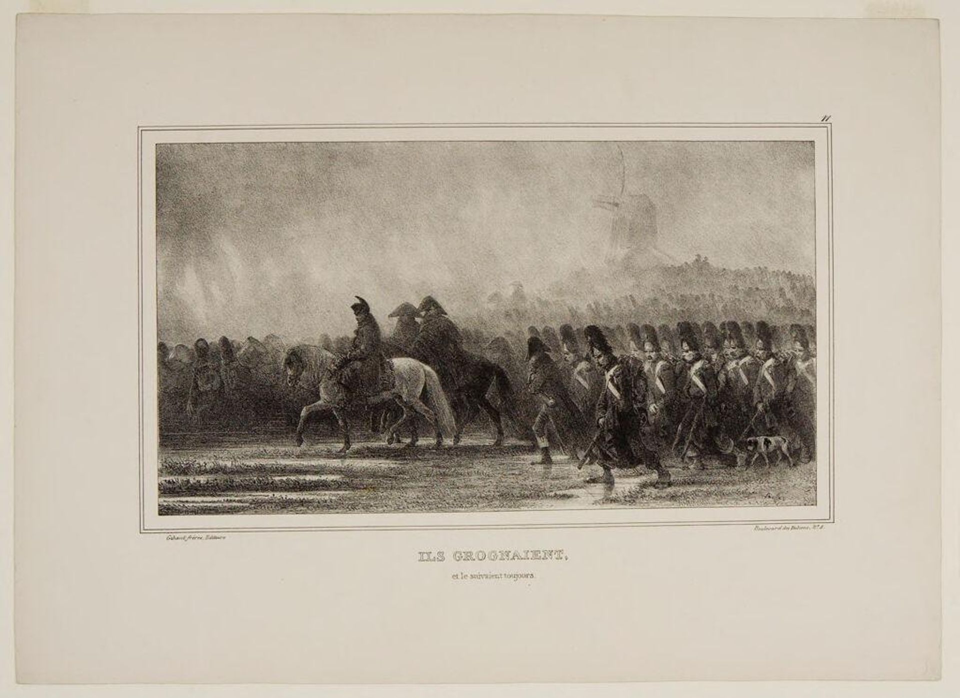 They Gumbled--And They Always Followed by Auguste Raffet