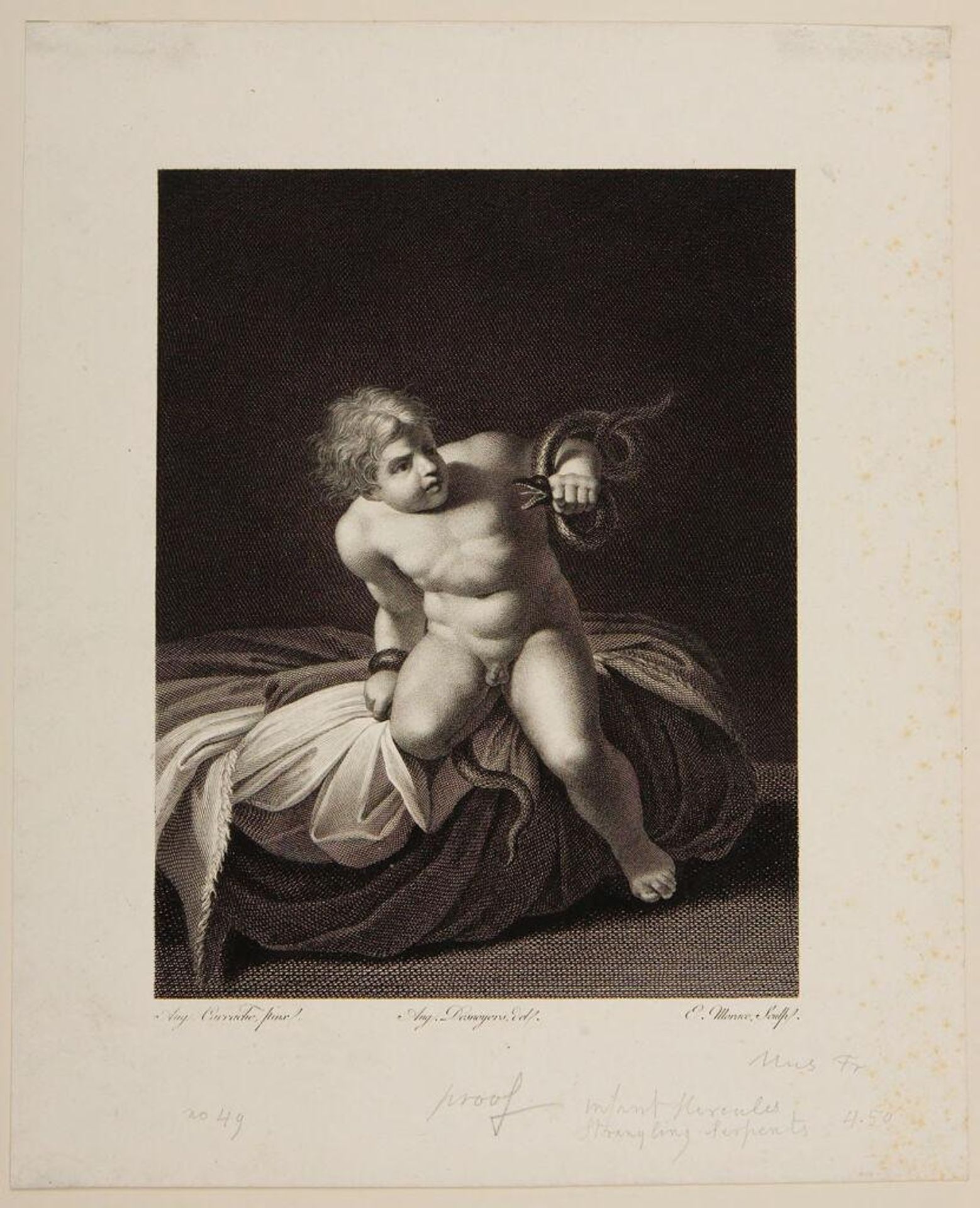 Child Hercules by Ernst Morace