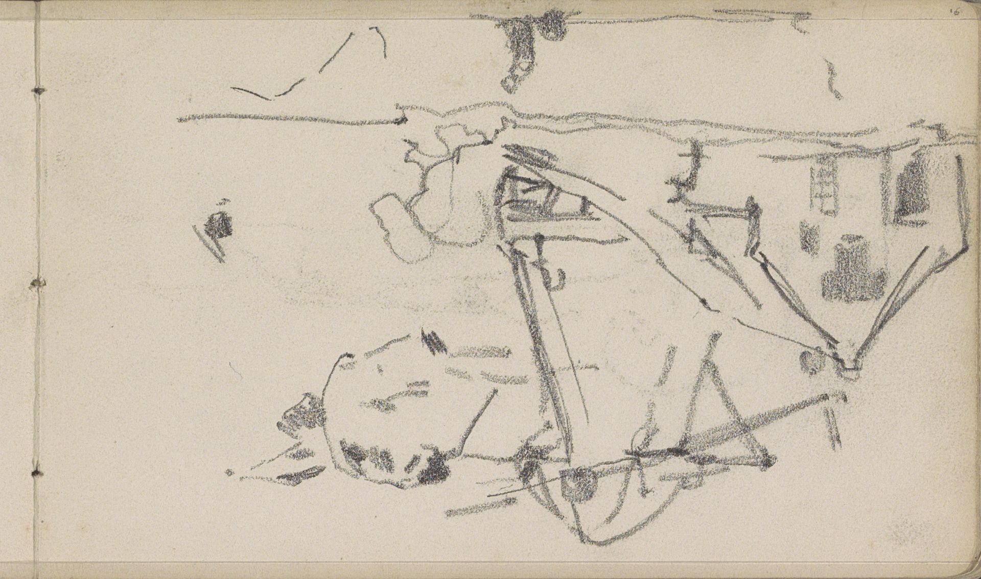 Huis voor een molen by George Hendrik Breitner