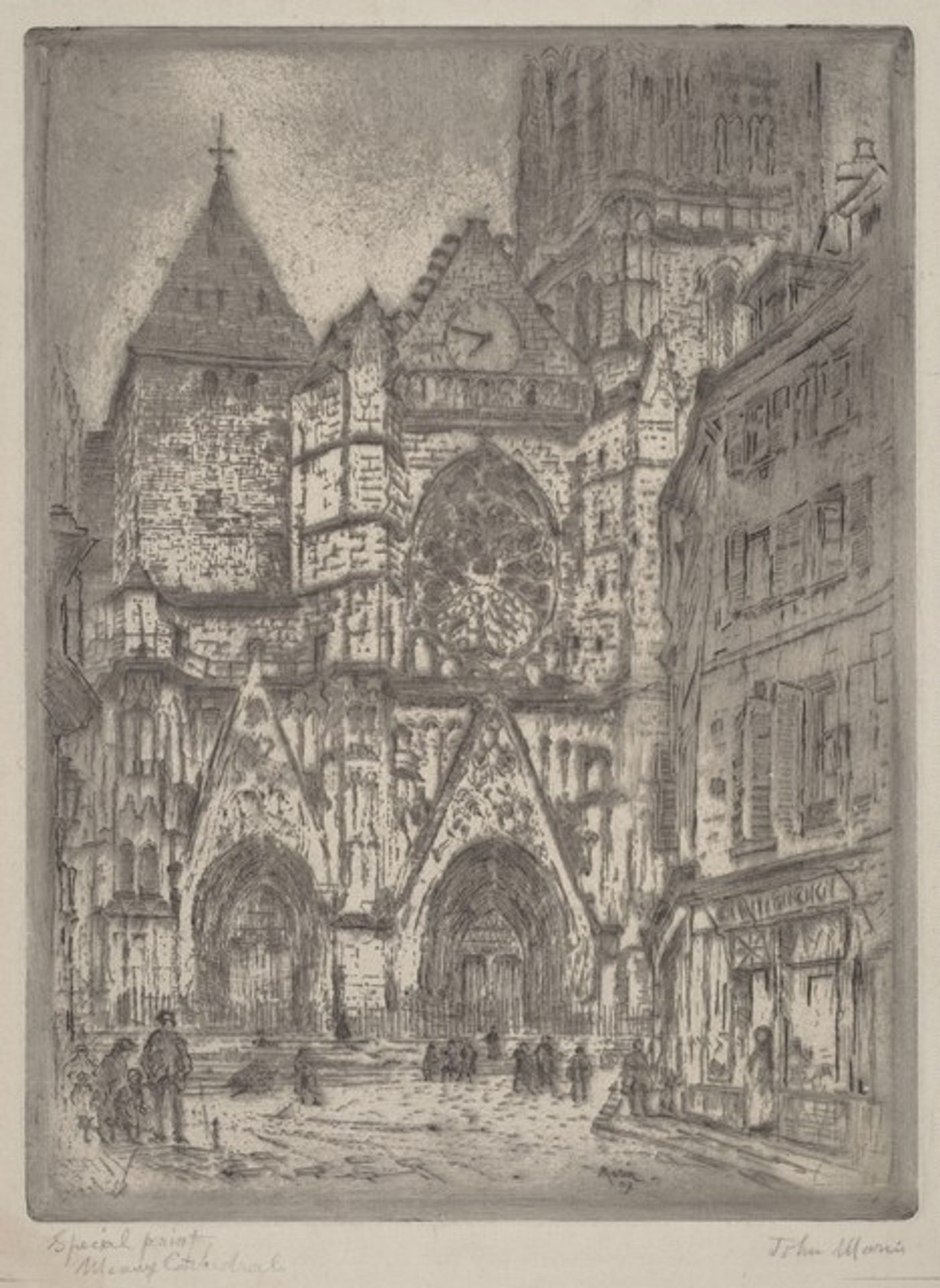 Meaux Cathedral by John Marin
