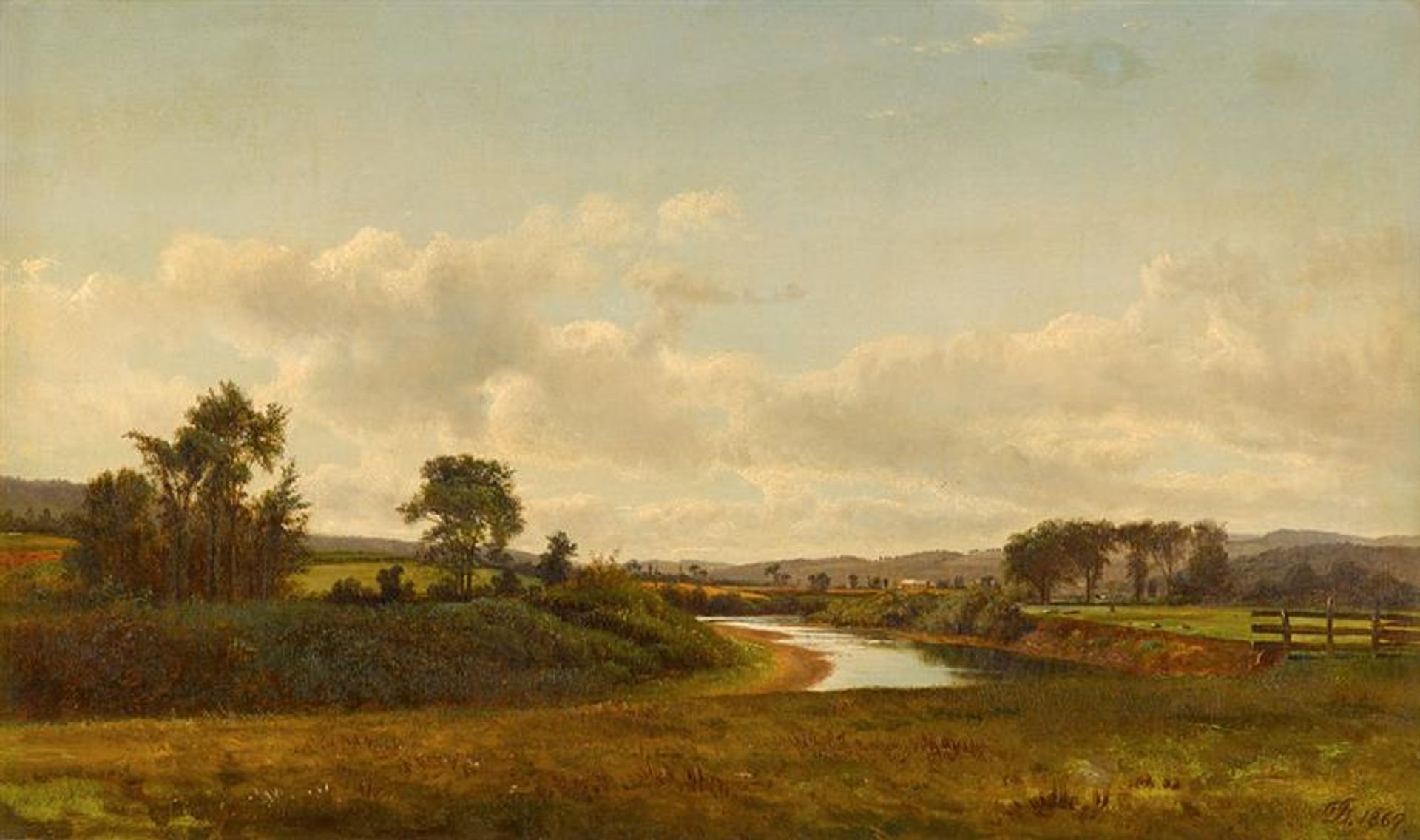 Lancaster New Hampshire Farmland by David Johnson