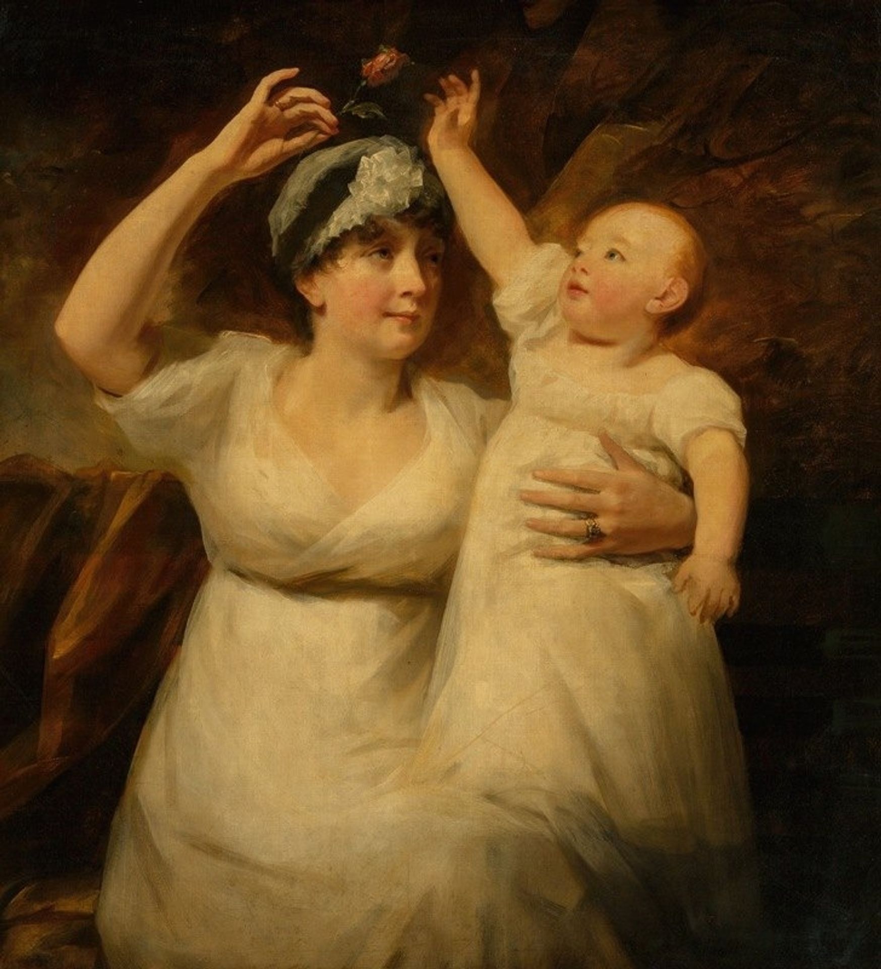 Mrs. Graham Young and child by Henry Raeburn