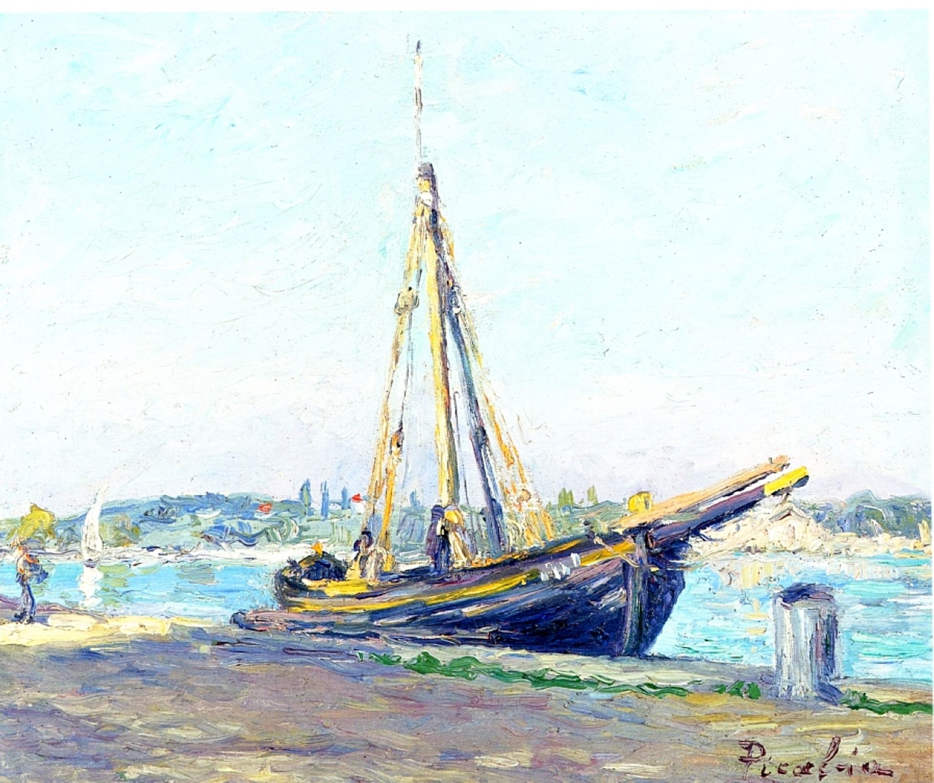 The Martigues by Francis Picabia