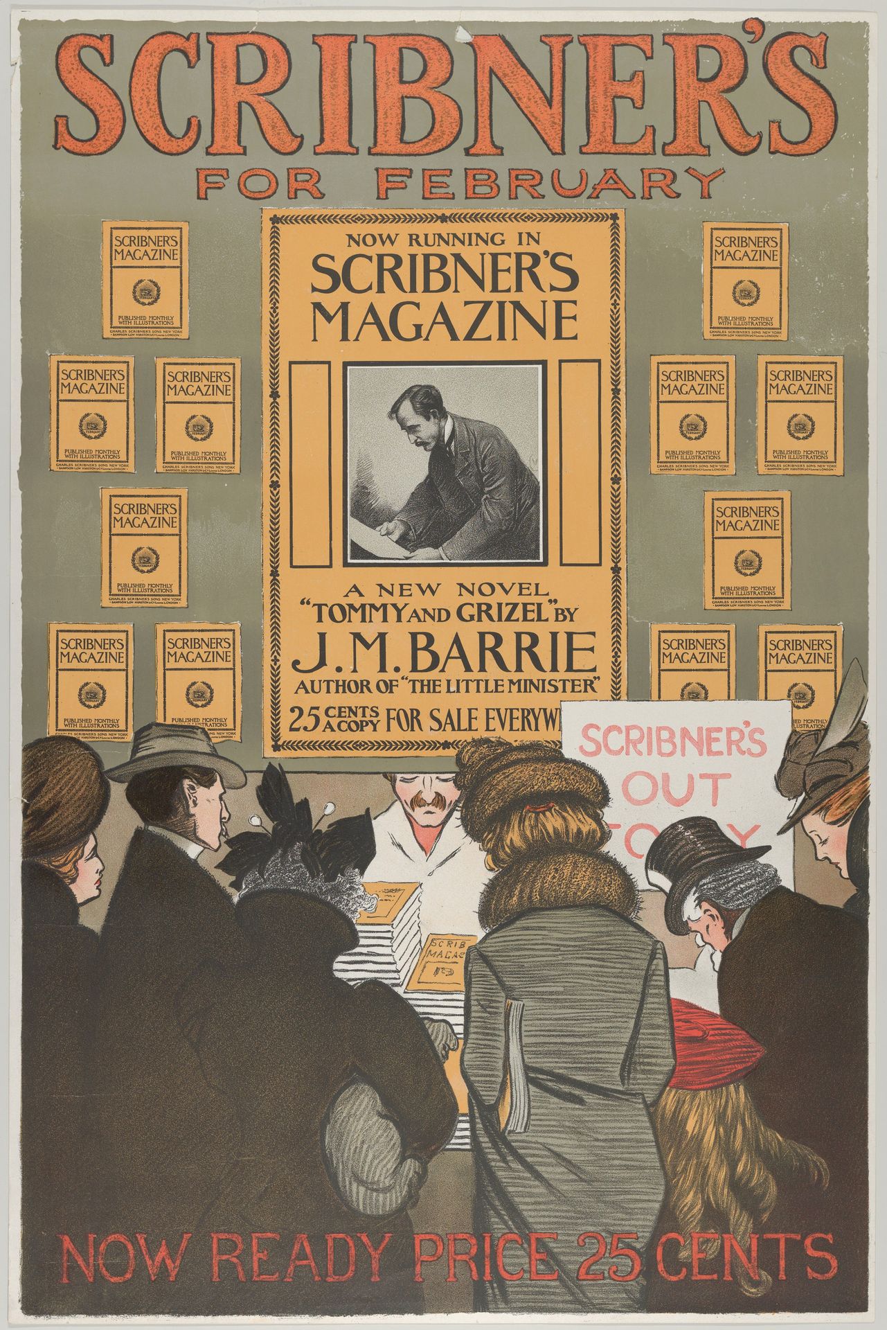 Scribner's: "Tommy and Grizel" by J. M. Barrie, February by Anonymous