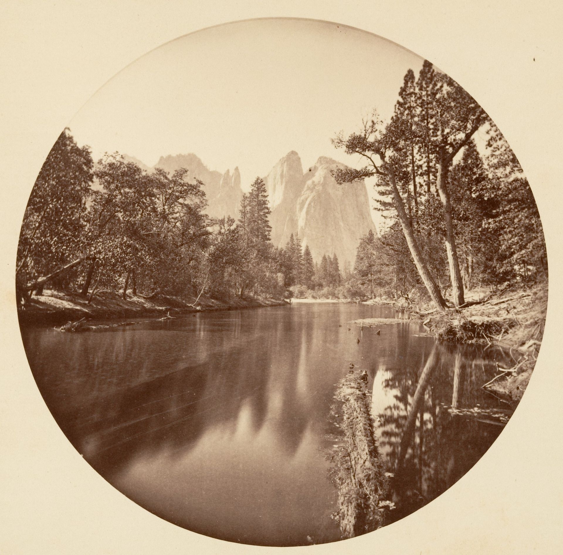 [Yosemite National Park, California] by Carleton E. Watkins