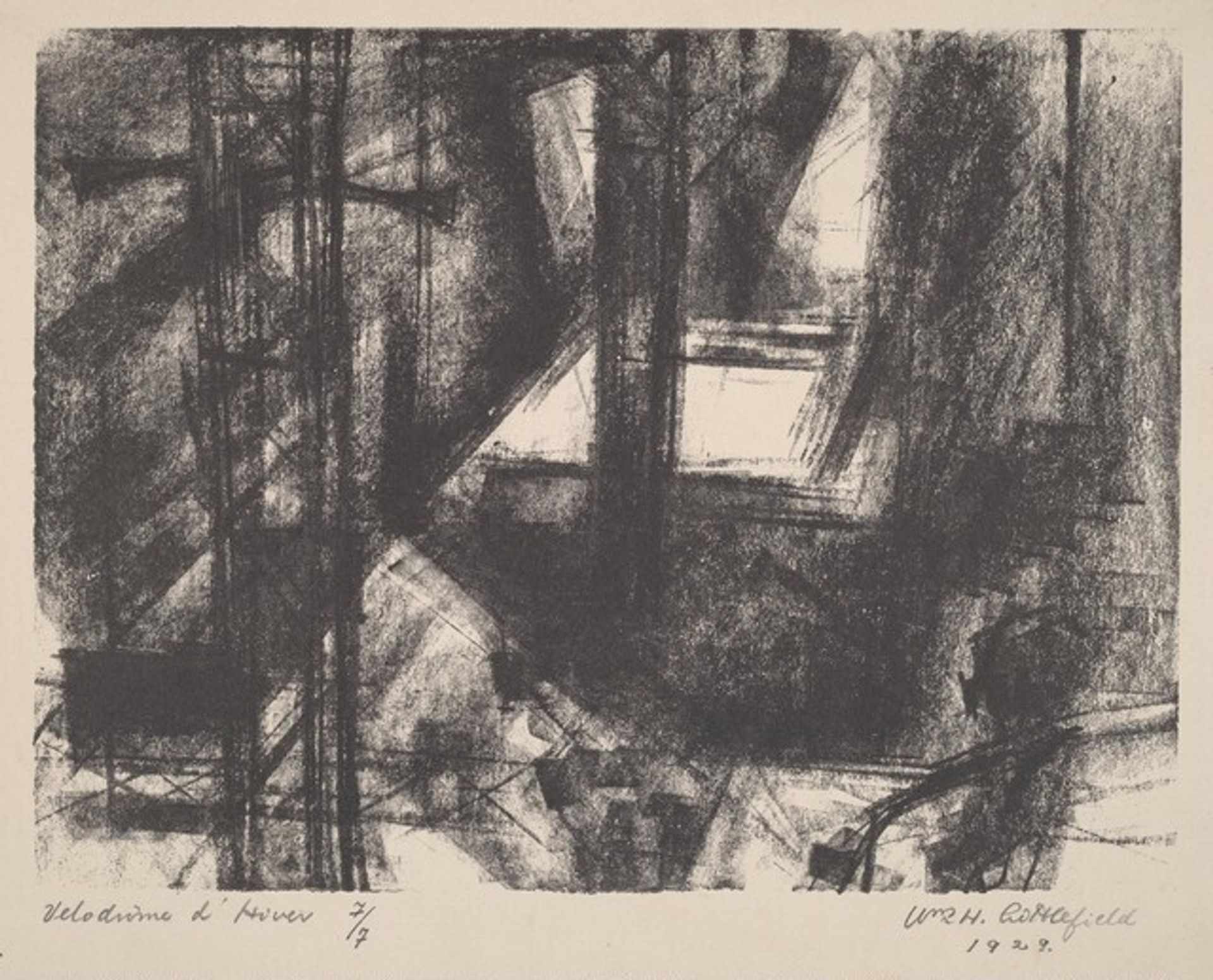 Vélodrome d'Hiver [horizontal format] by William Horace Littlefield