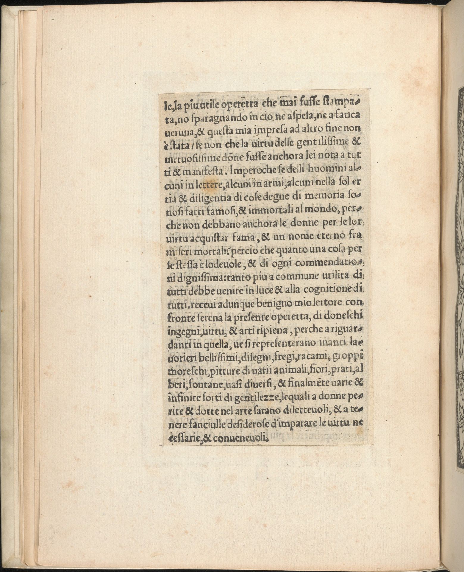 Esemplario di lavori, page 2 (verso) by Nicolò Zoppino