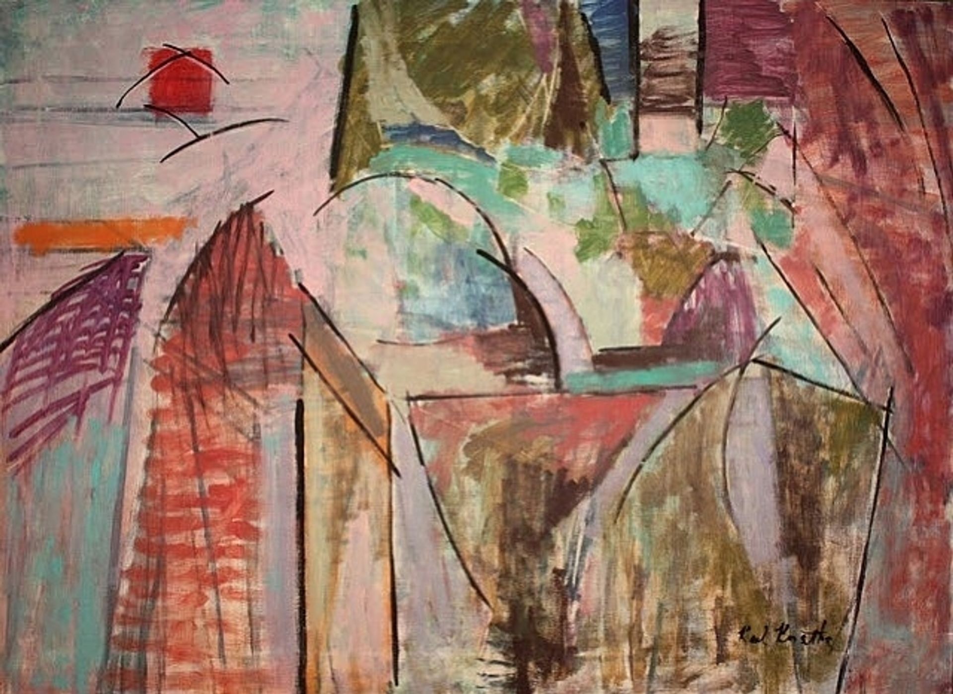 Vista del Mar by Karl Knaths