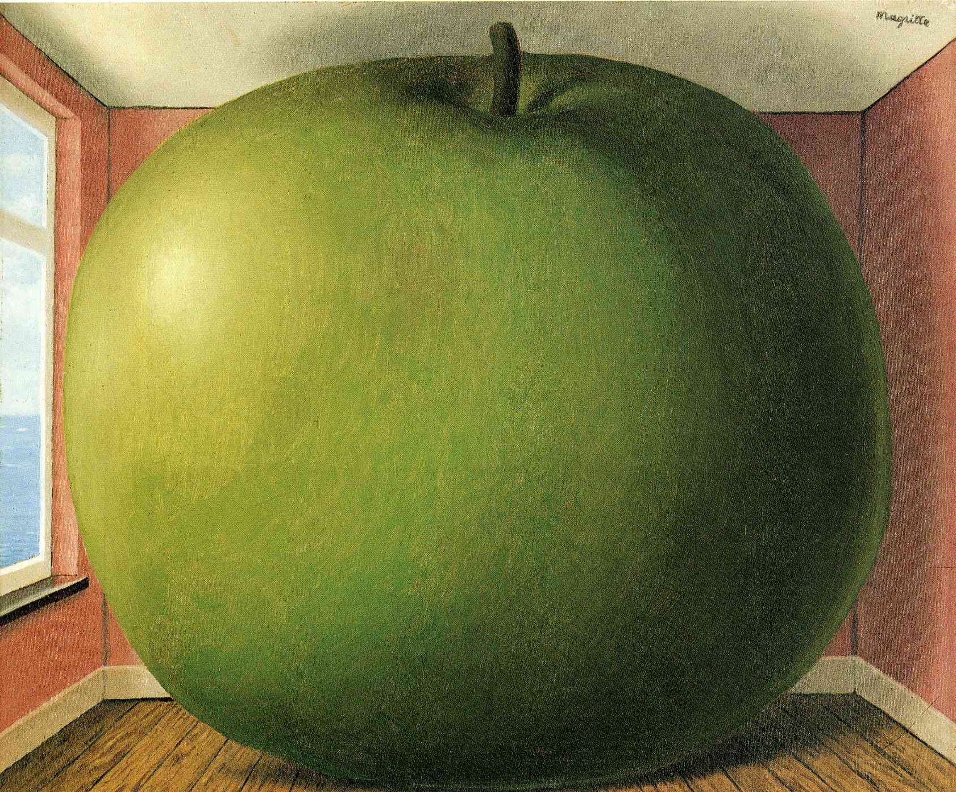 The Listening Room by René Magritte