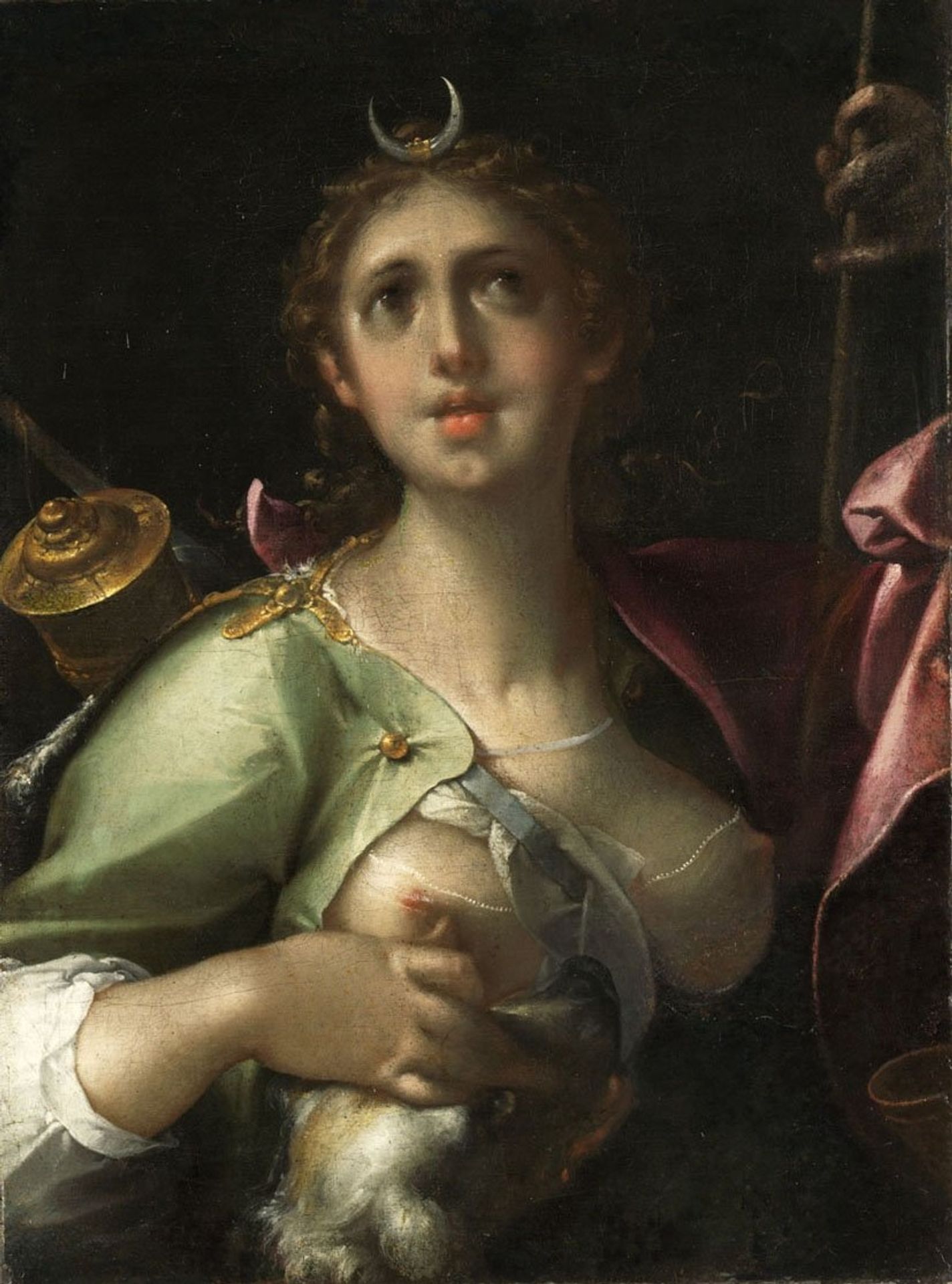 Diana – Luna by Bartholomeus Spranger
