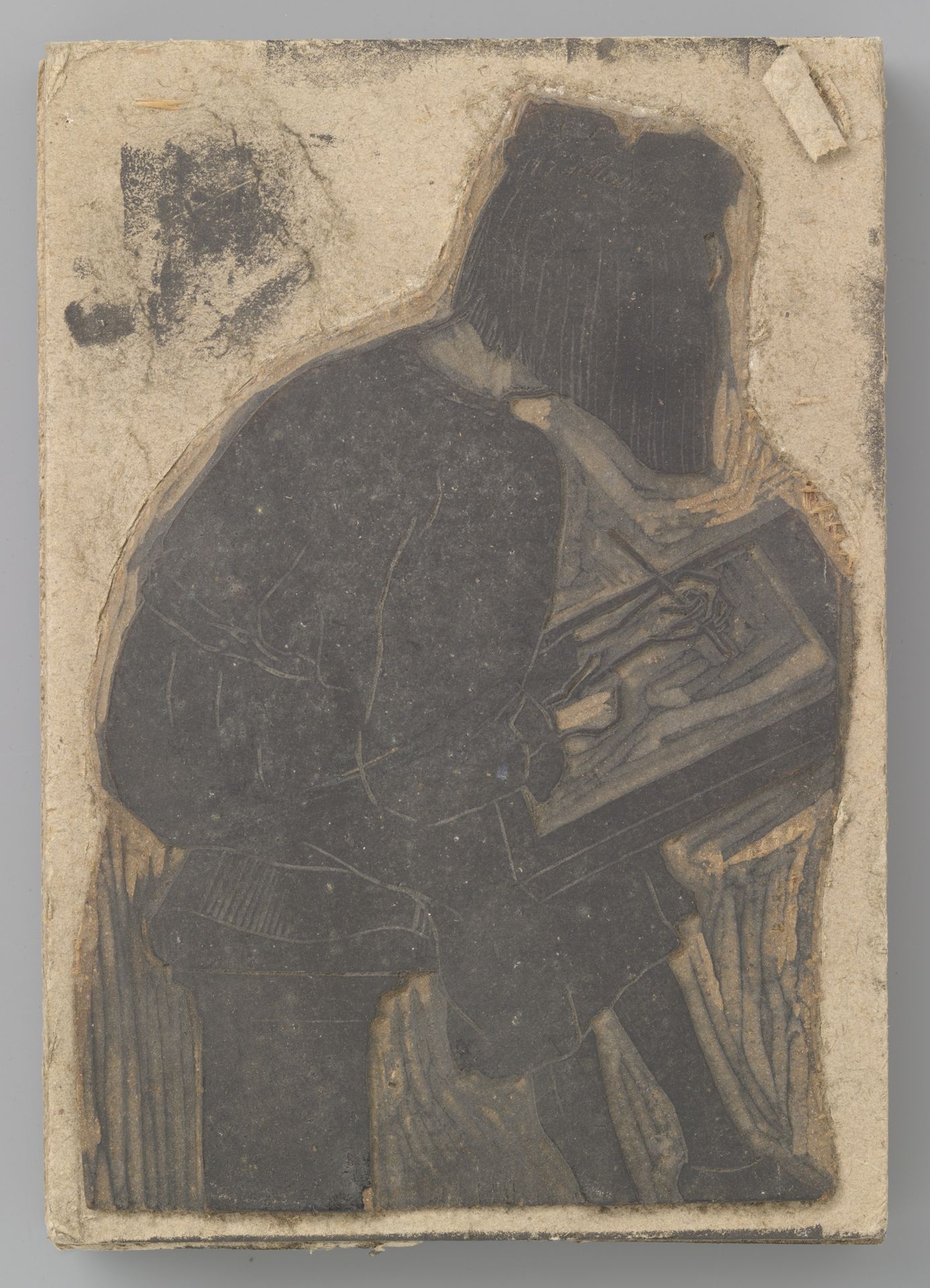 Tekenend meisje by Reinier Willem Petrus de (1874-1952) Vries