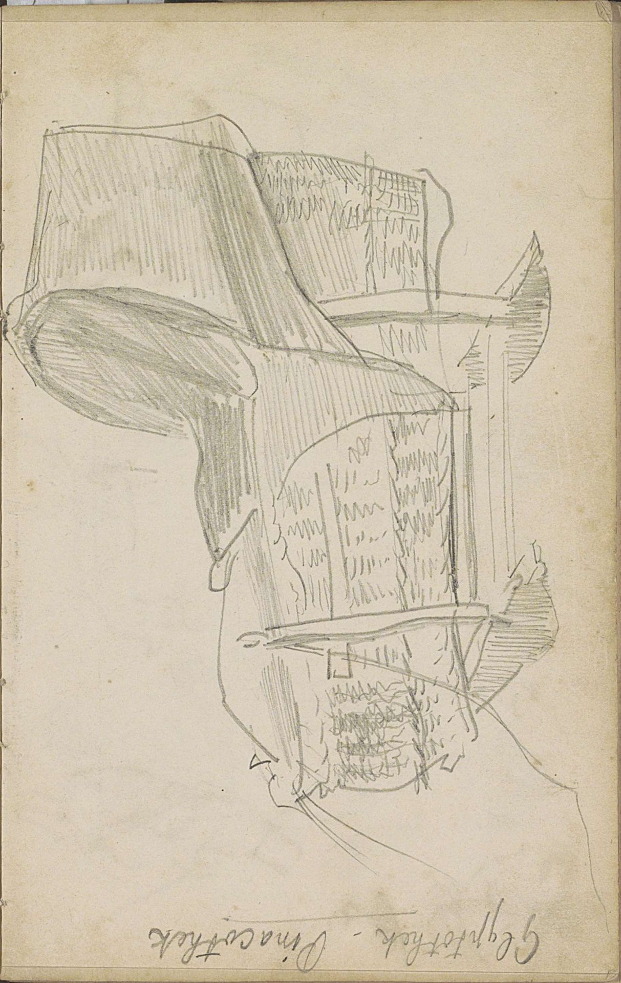 Rieten wieg by Johannes Tavenraat