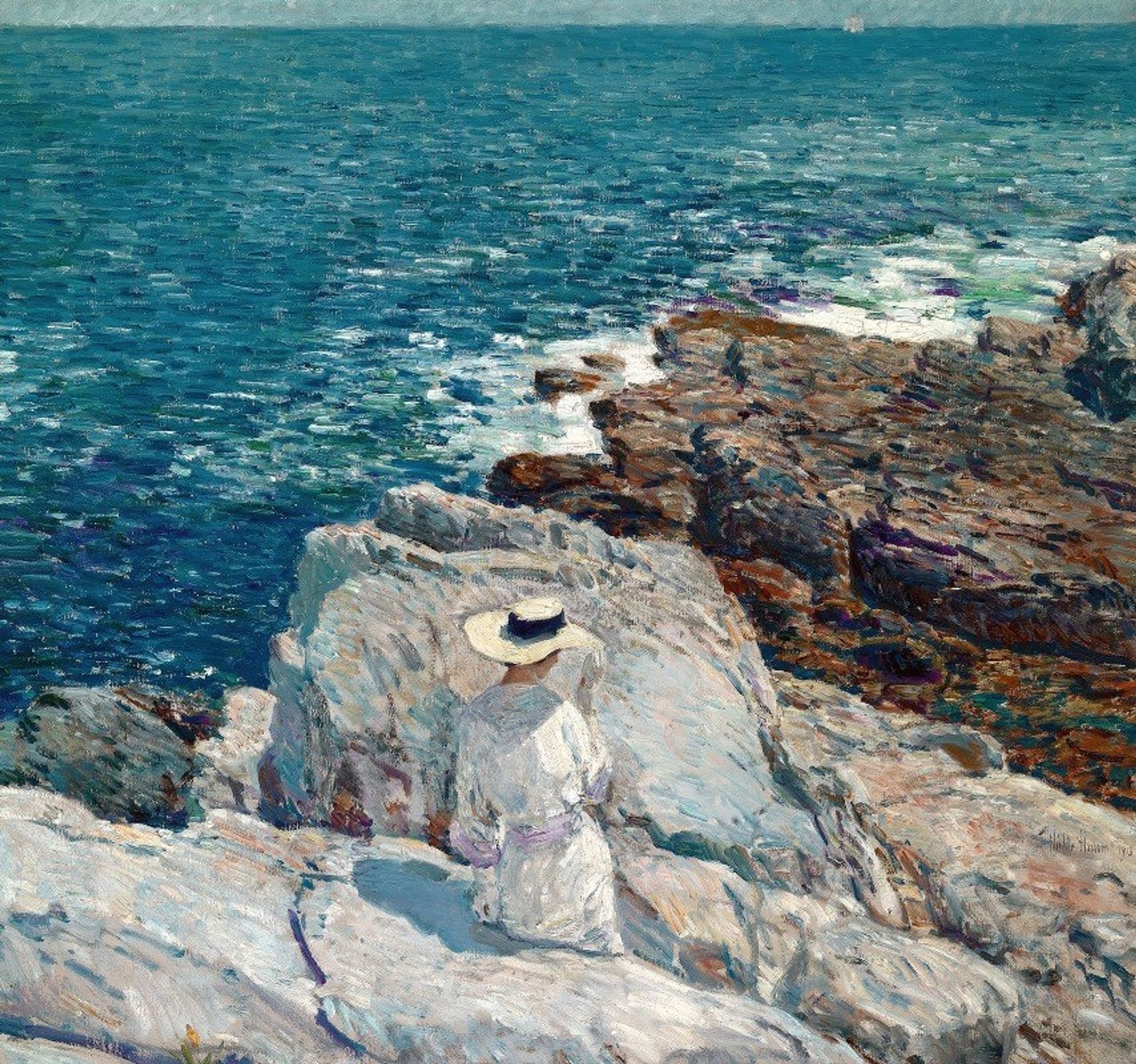 The South Ledges, Appledore by Childe Hassam